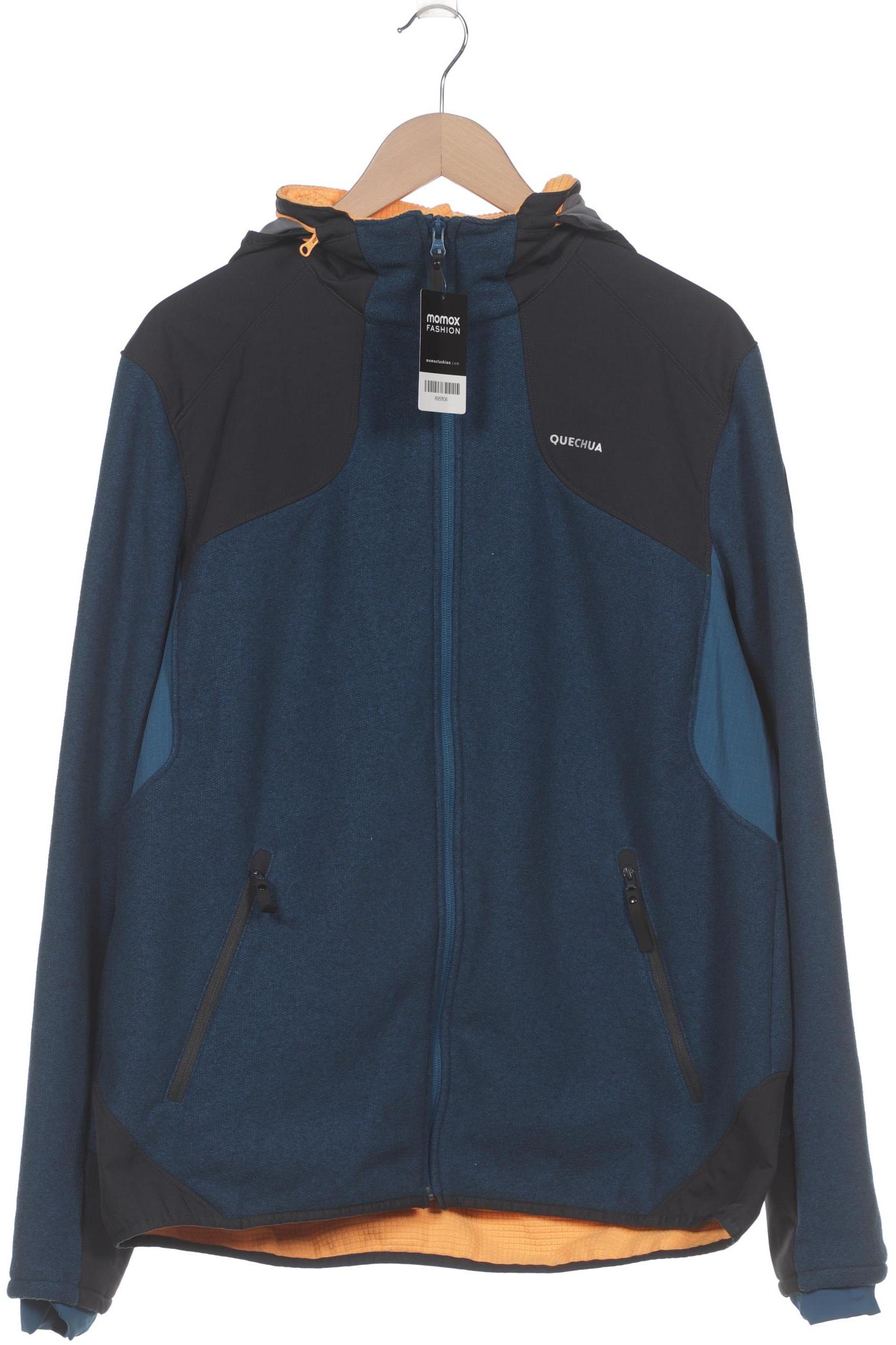 

quechua Herren Kapuzenpullover, blau, Gr. 58