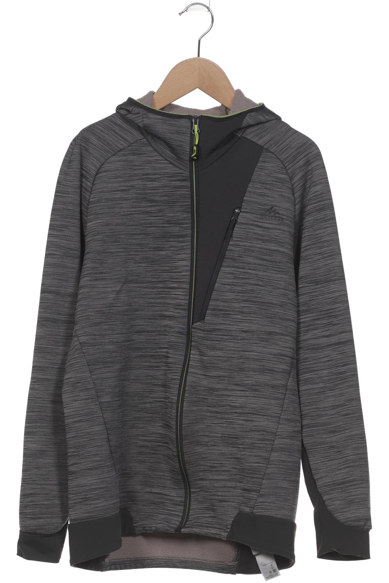 

quechua Herren Kapuzenpullover, grau, Gr. 48
