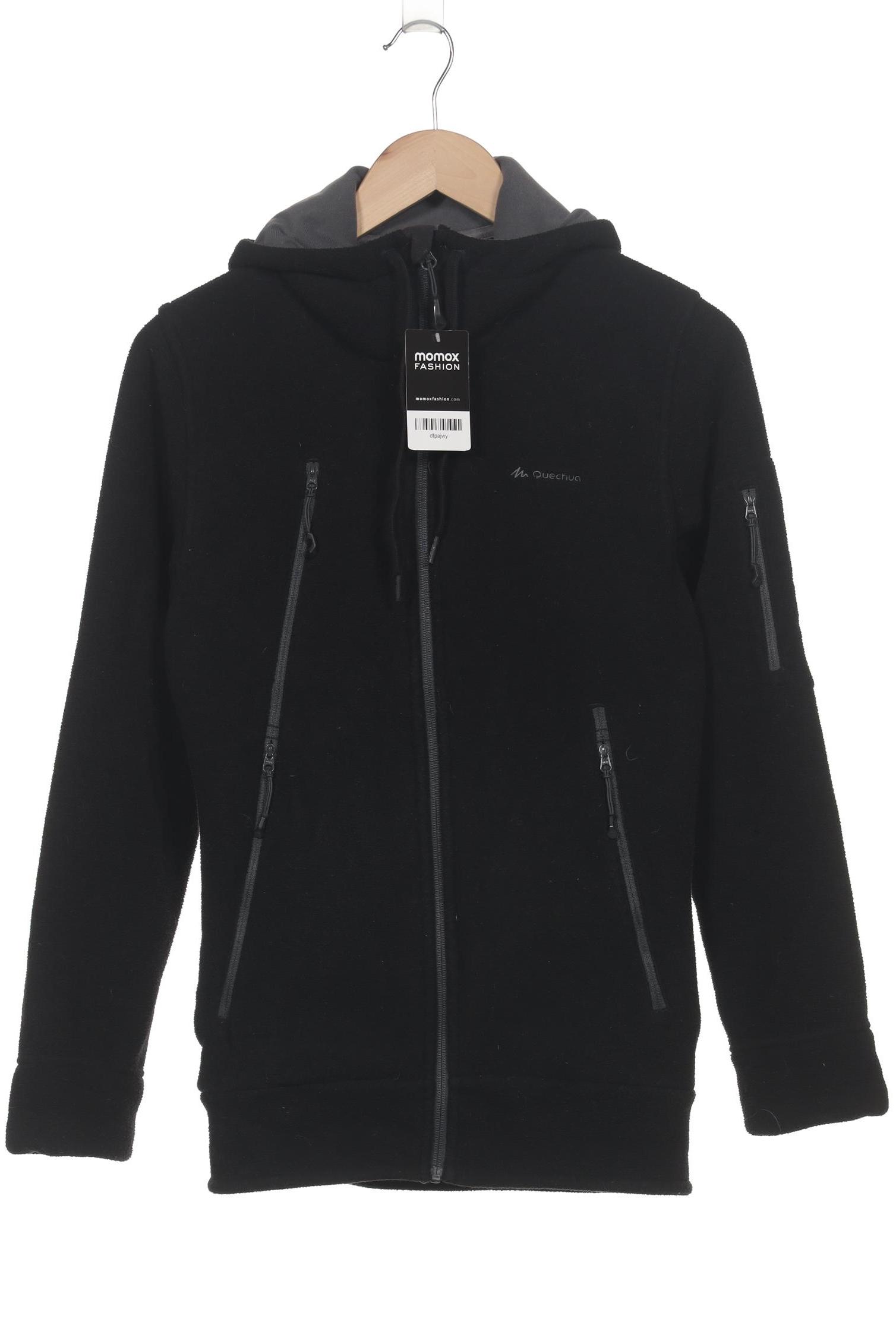 

quechua Herren Kapuzenpullover, schwarz, Gr. 46