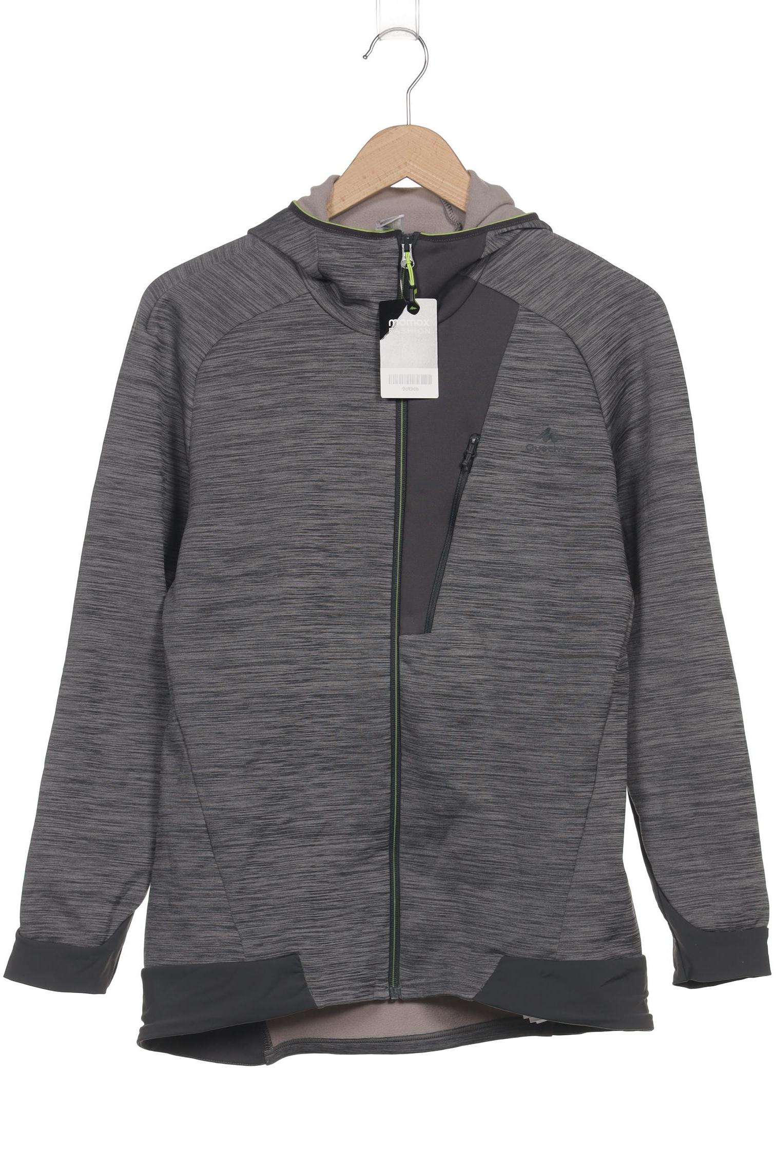 

quechua Herren Kapuzenpullover, grau, Gr. 52