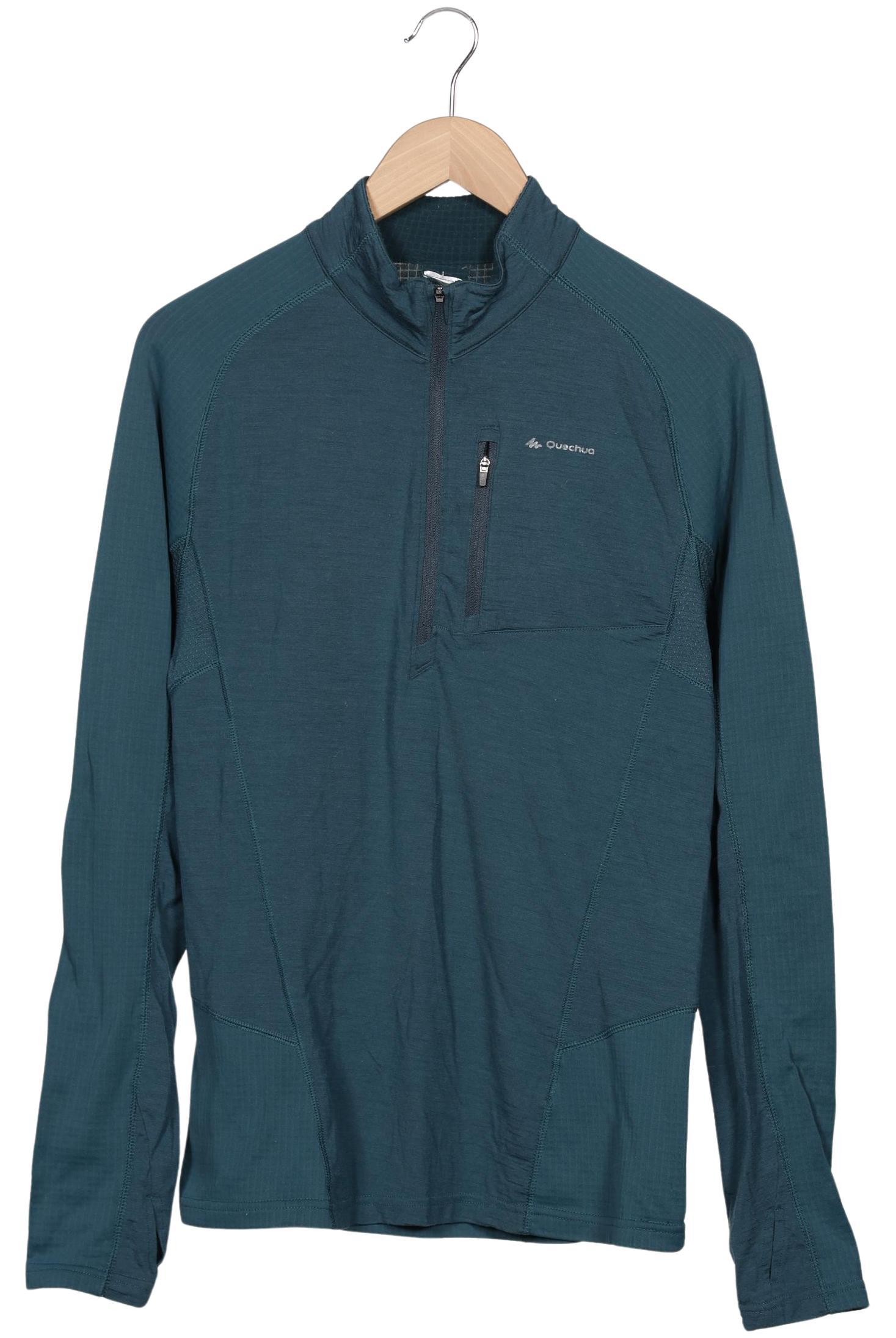 

quechua Herren Langarmshirt, türkis, Gr. 48