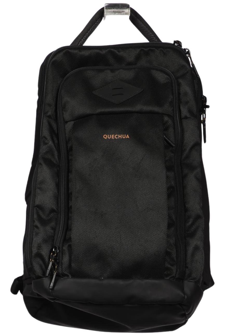 

quechua Herren Rucksack, schwarz, Gr.