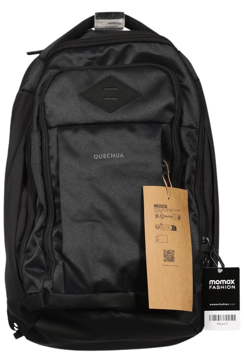 

quechua Herren Rucksack, schwarz, Gr.