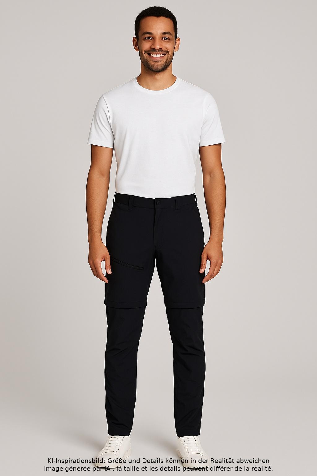 

quechua Herren Stoffhose, marineblau, Gr. 33