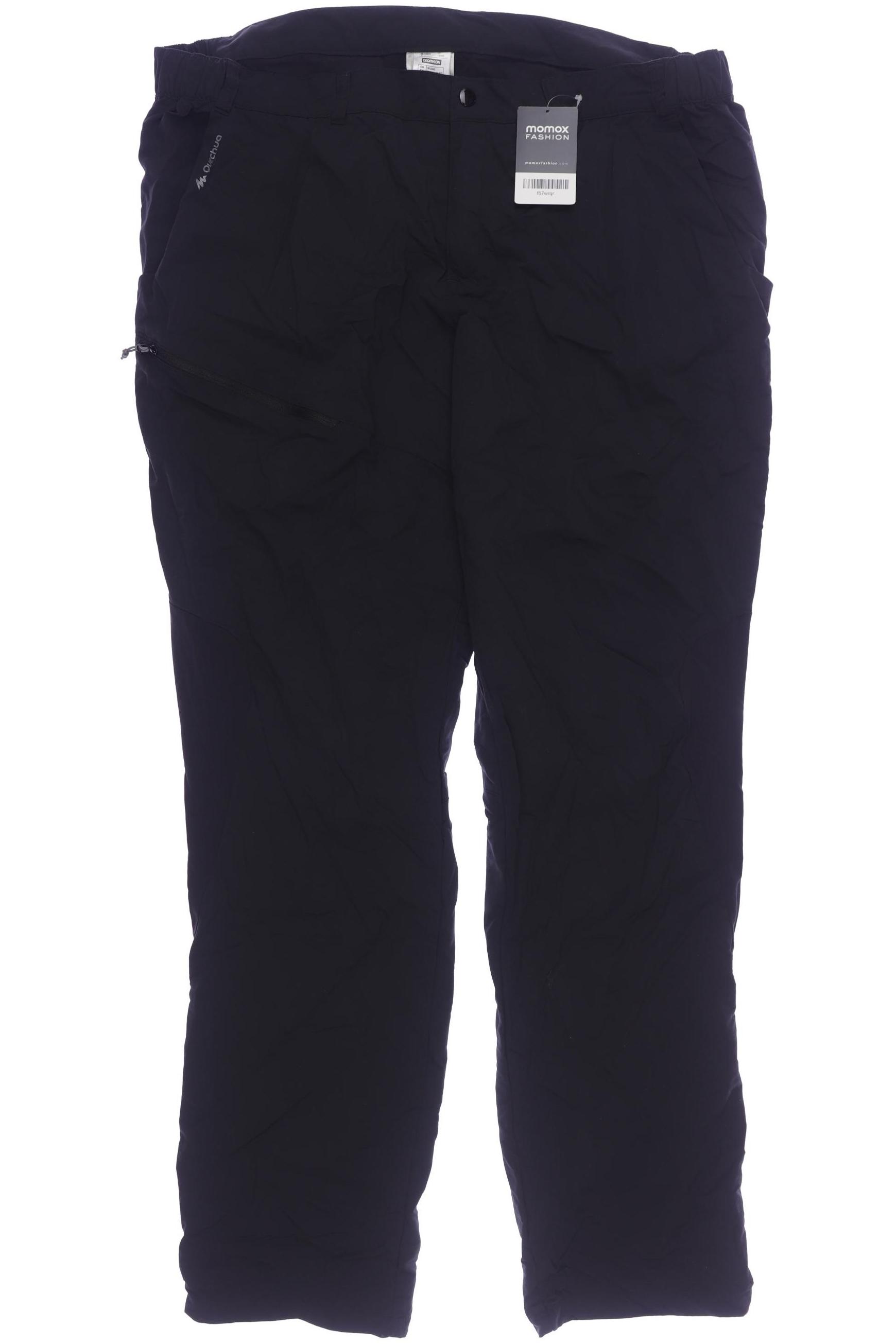 

quechua Herren Stoffhose, schwarz, Gr. 54