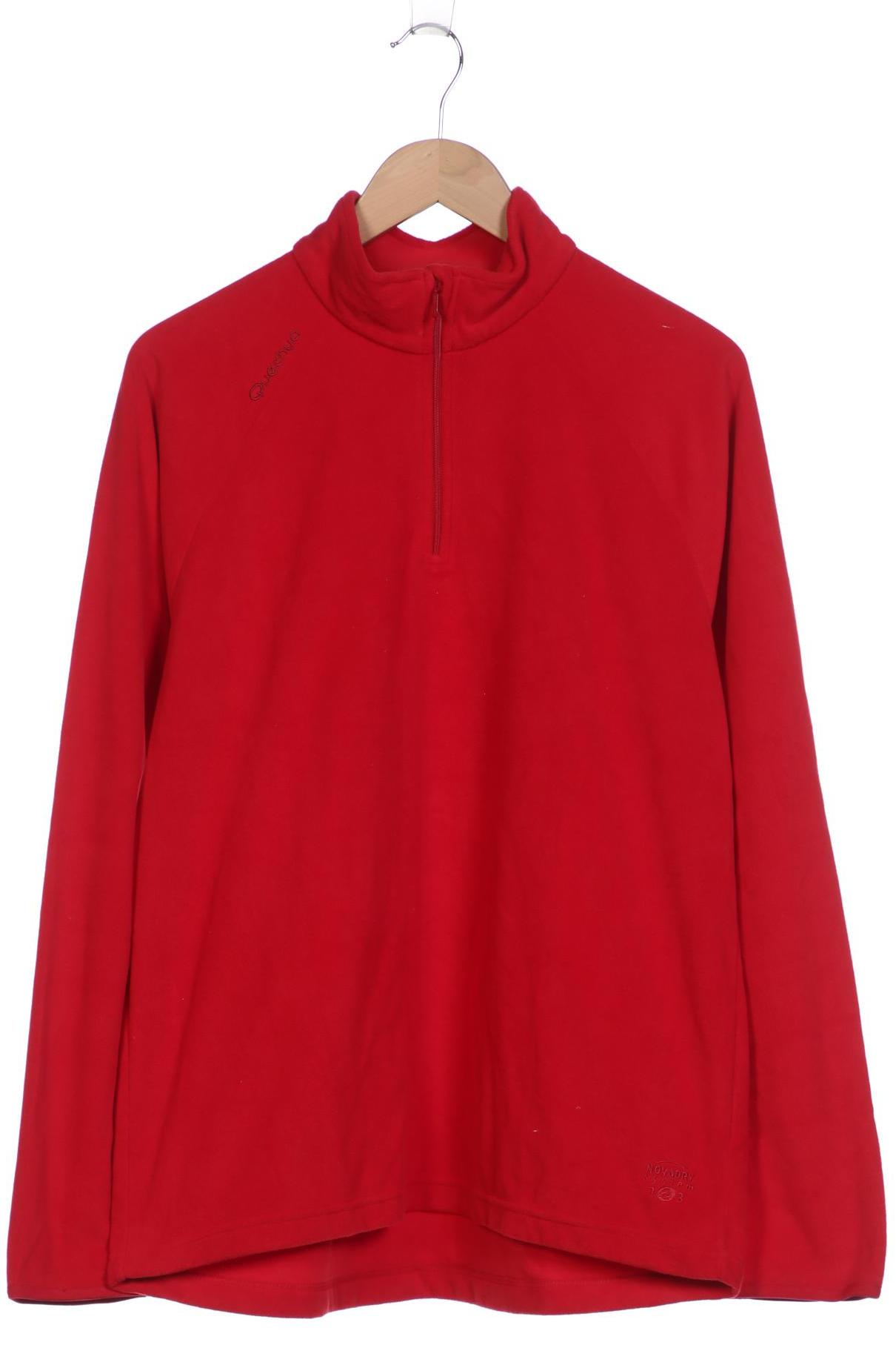 

quechua Herren Sweatshirt, rot, Gr. 54