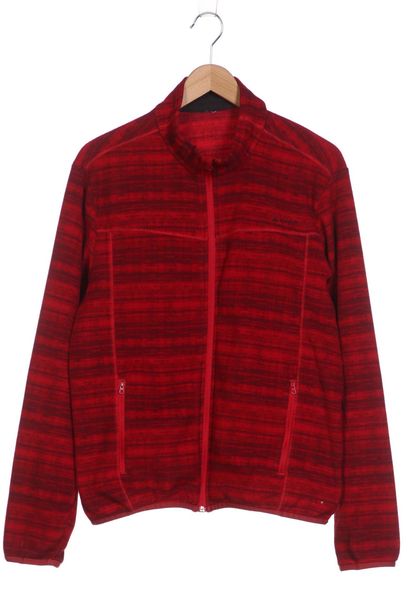 

quechua Herren Sweatshirt, rot, Gr. 48