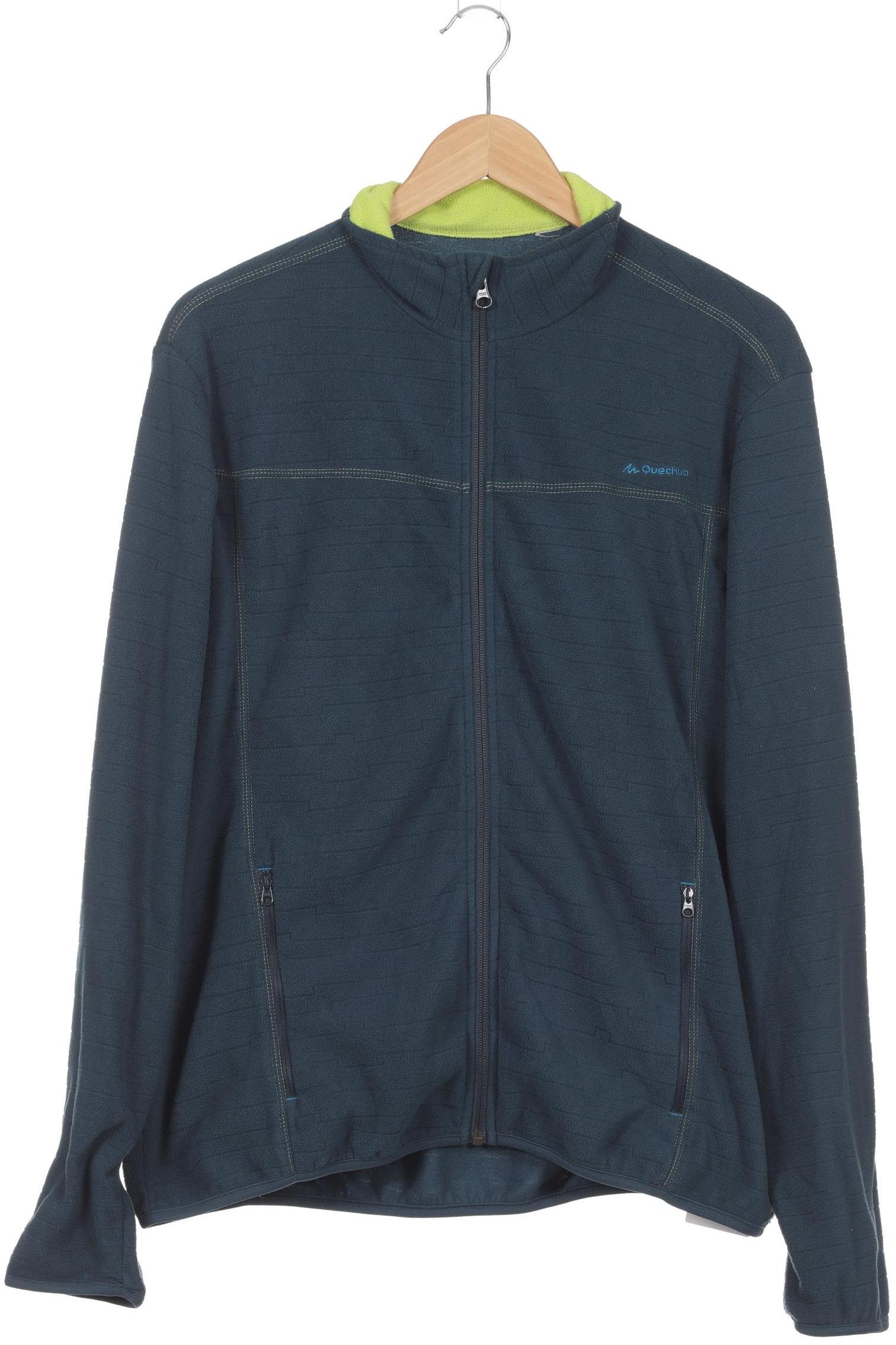 

quechua Herren Sweatshirt, türkis, Gr. 58