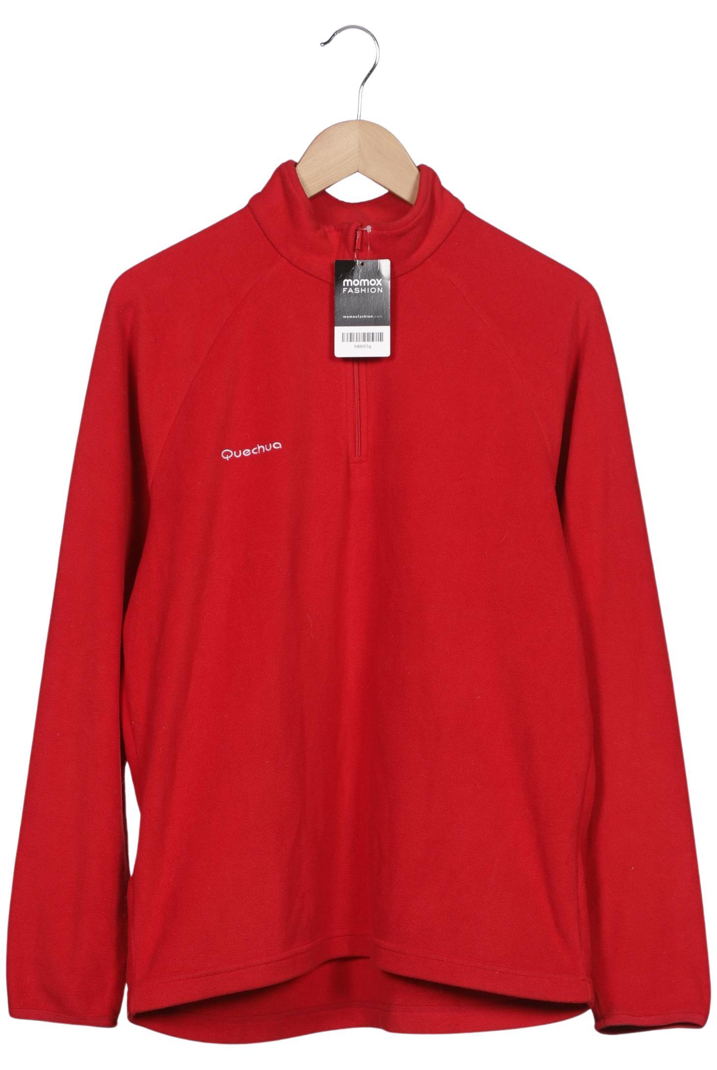 

quechua Herren Sweatshirt, rot, Gr. 52