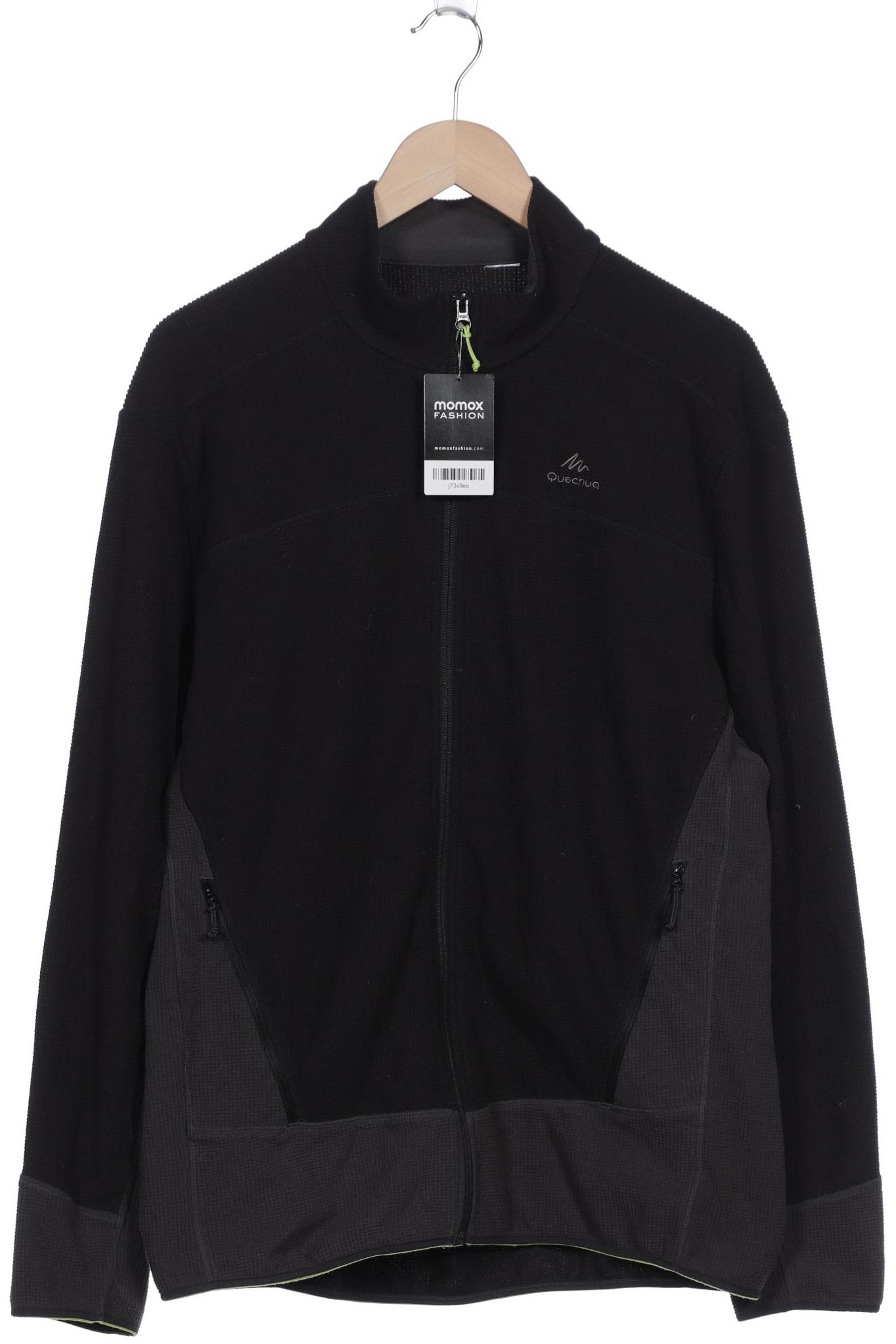 

quechua Herren Sweatshirt, schwarz