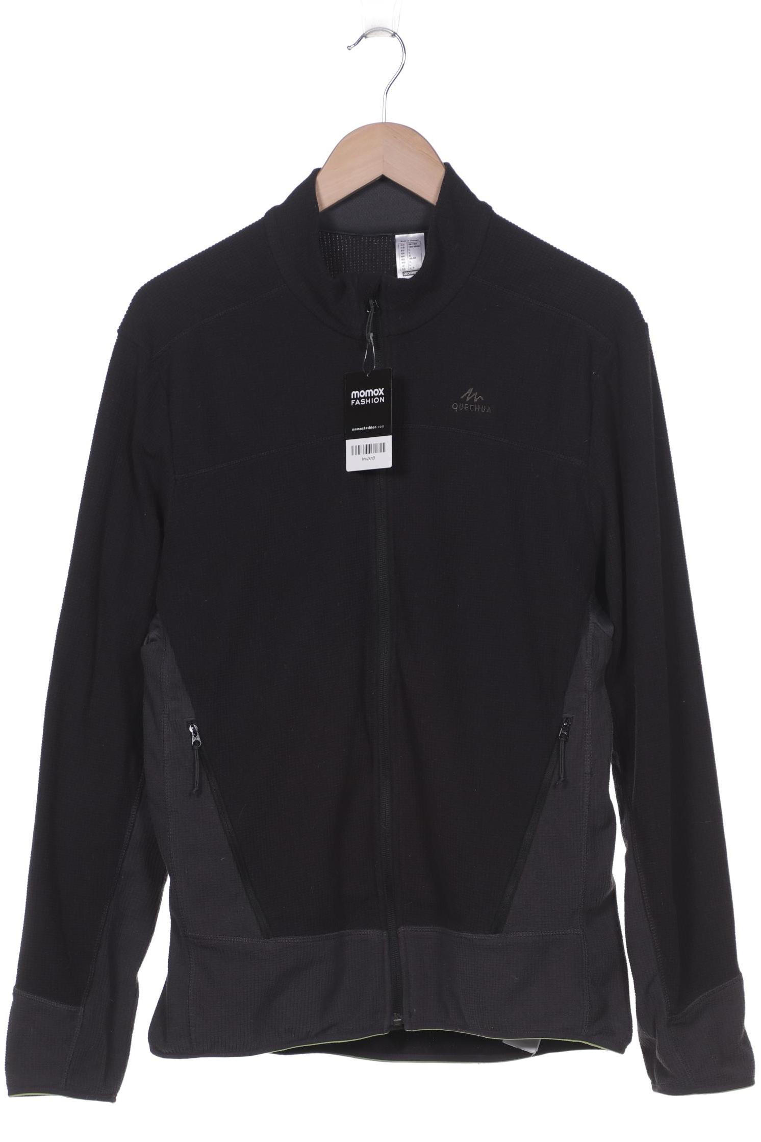 

quechua Herren Sweatshirt, schwarz