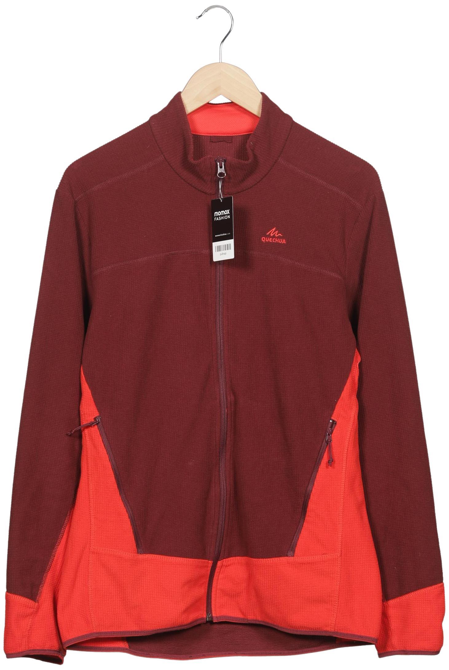 

quechua Herren Sweatshirt, rot, Gr. 48