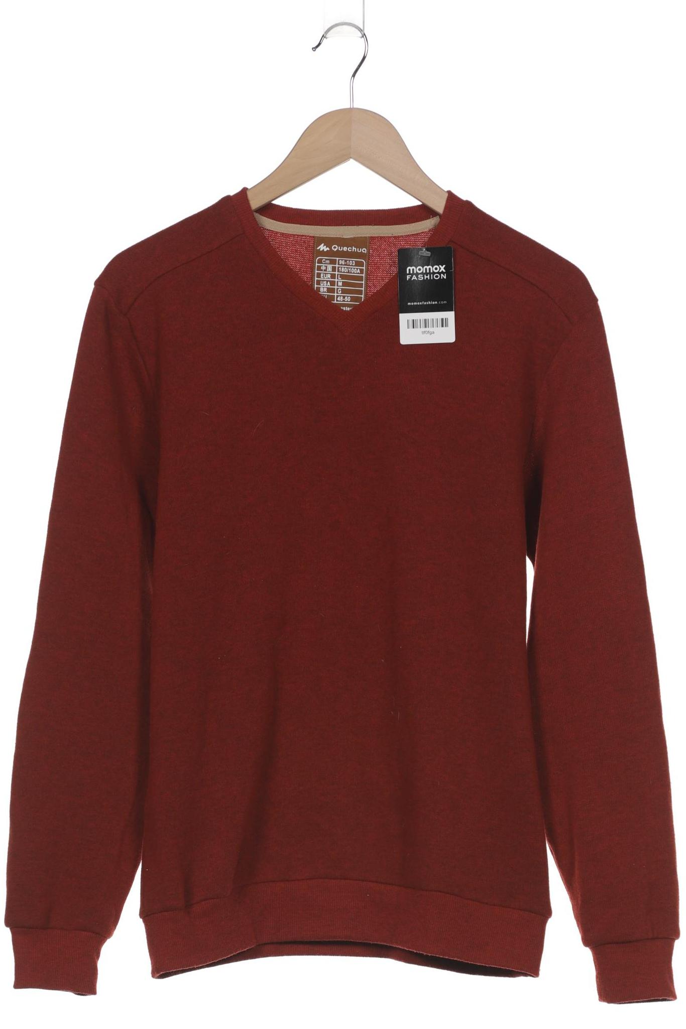 

quechua Herren Sweatshirt, rot, Gr. 52
