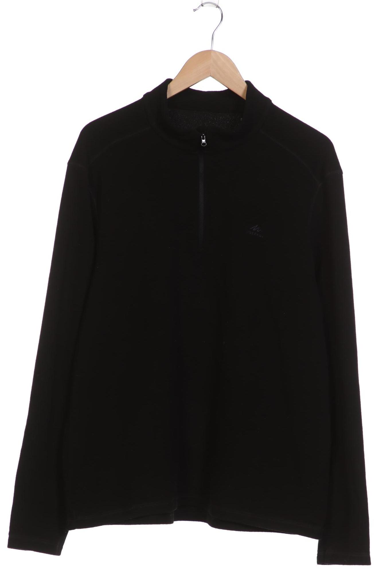 

quechua Herren Sweatshirt, schwarz, Gr. 56