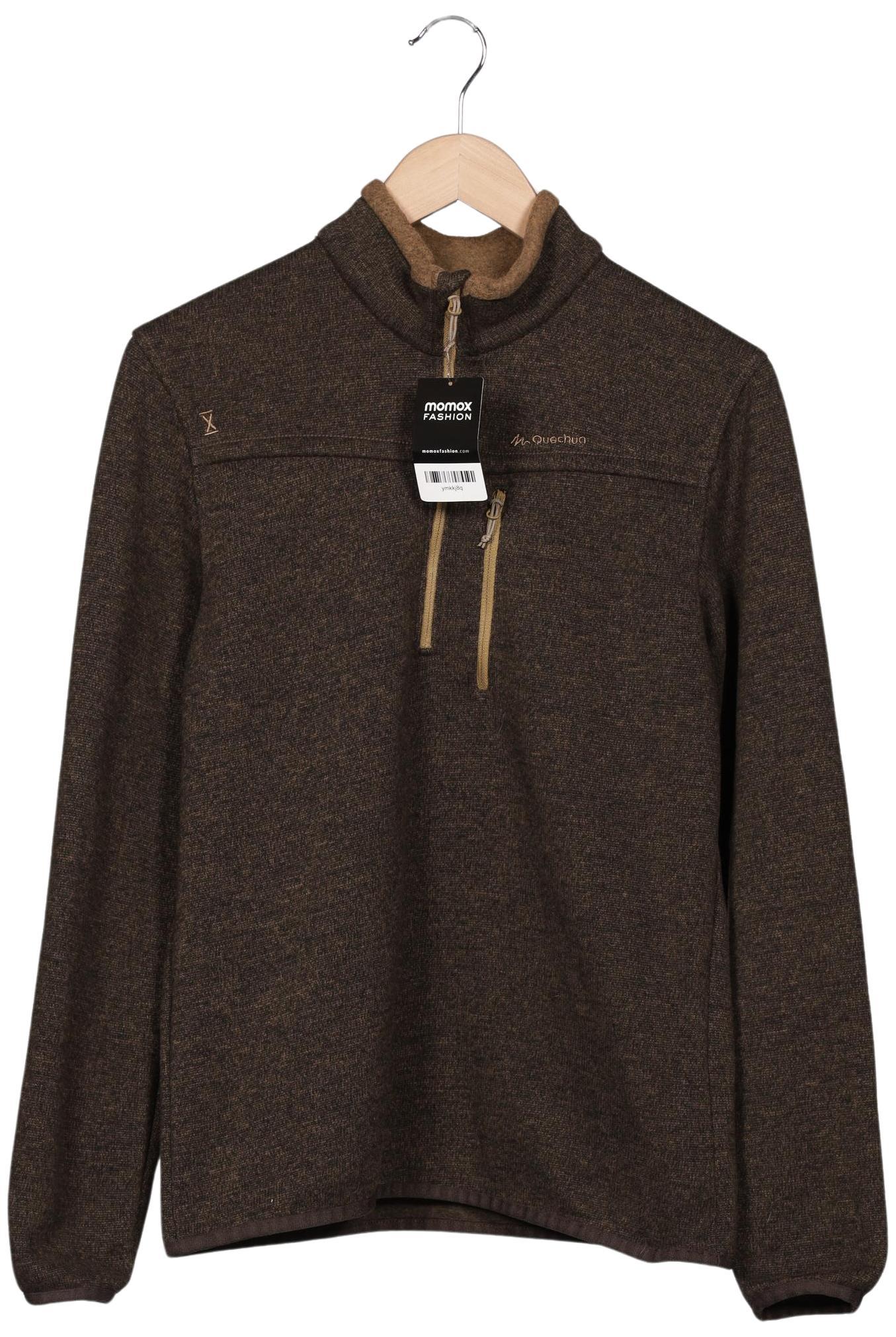 

quechua Herren Sweatshirt, braun, Gr. 48