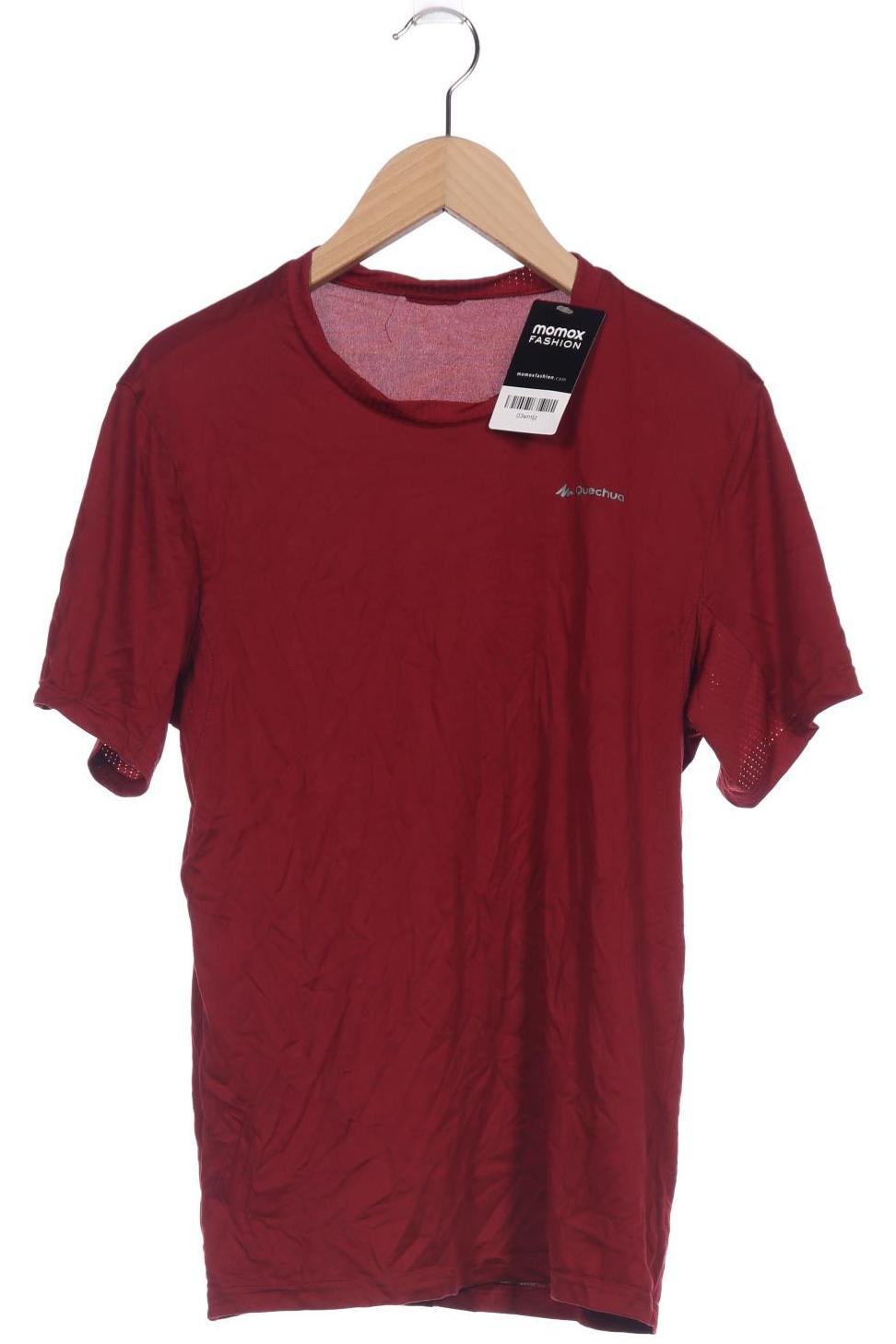 

quechua Herren T-Shirt, bordeaux, Gr. 46