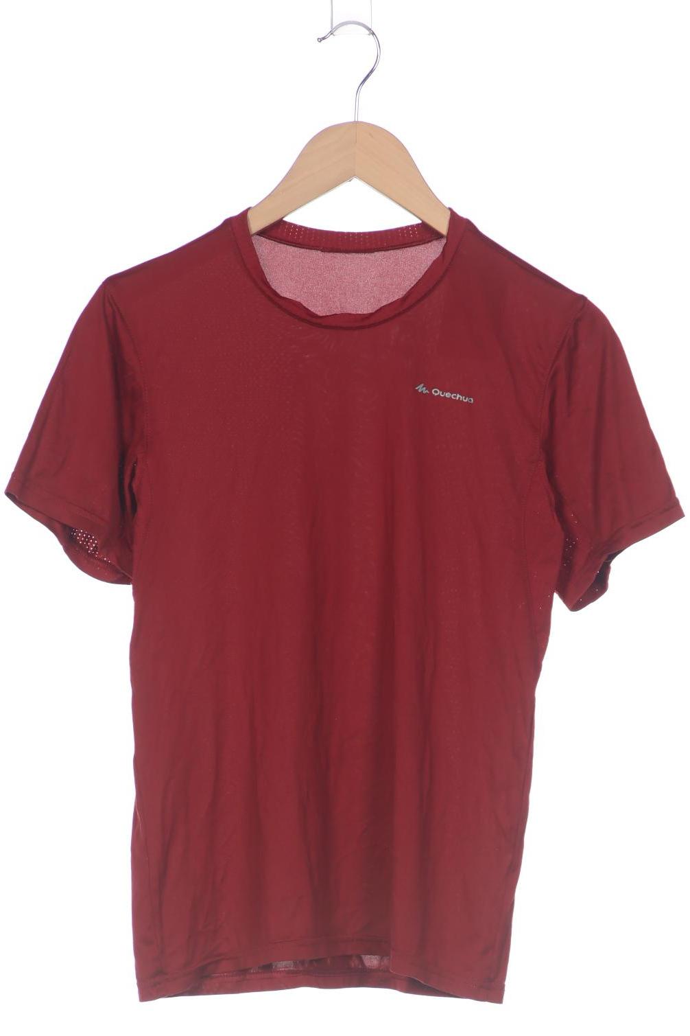 

quechua Herren T-Shirt, bordeaux, Gr. 48