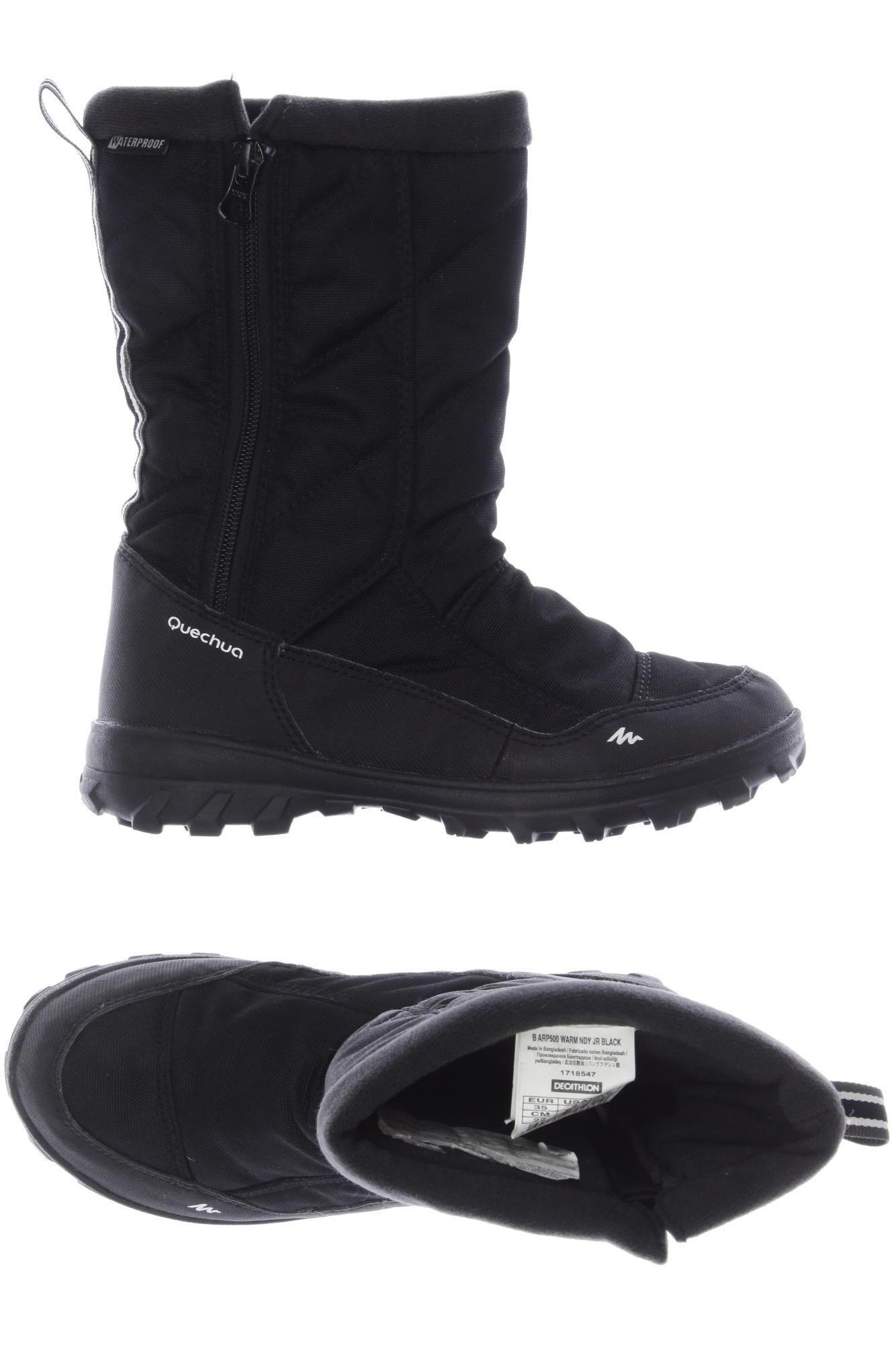 

quechua Jungen Kinderschuhe, schwarz, Gr. 35