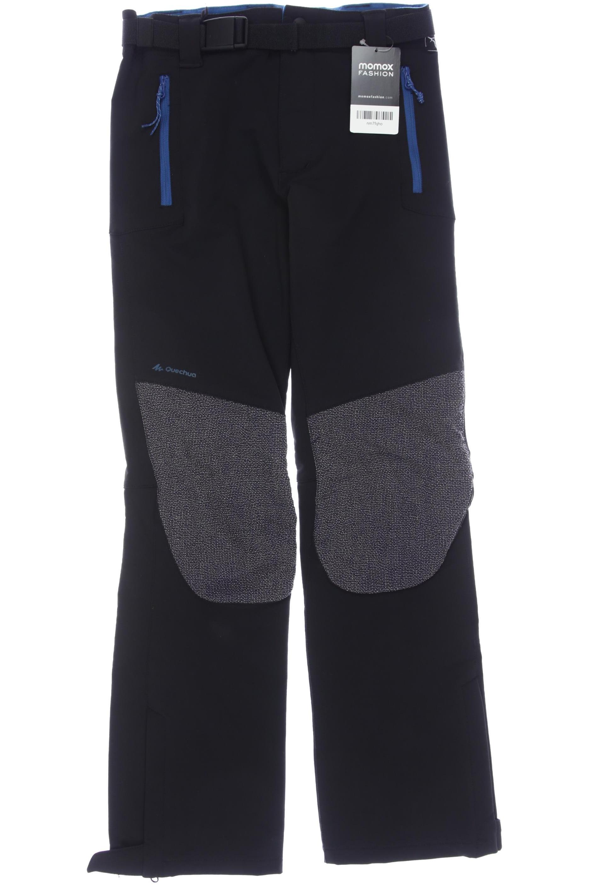 

quechua Herren Stoffhose, schwarz, Gr. 140
