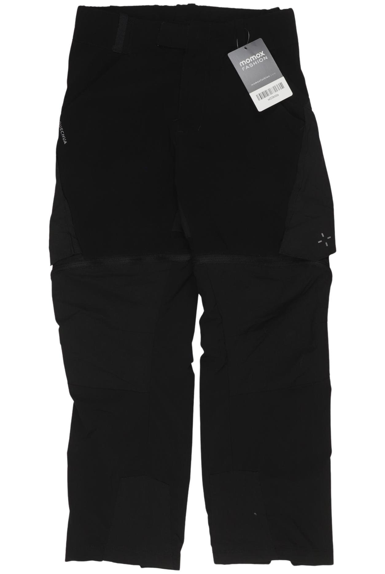 

quechua Herren Stoffhose, schwarz, Gr. 122