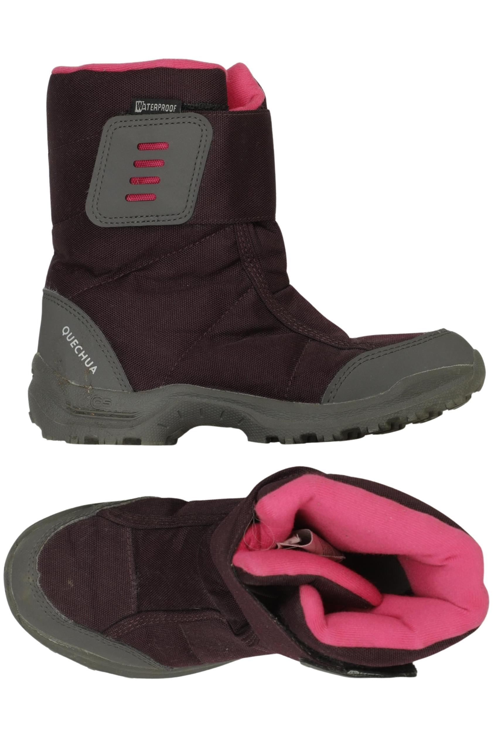 

quechua Mädchen Kinderschuhe, bordeaux, Gr. 34