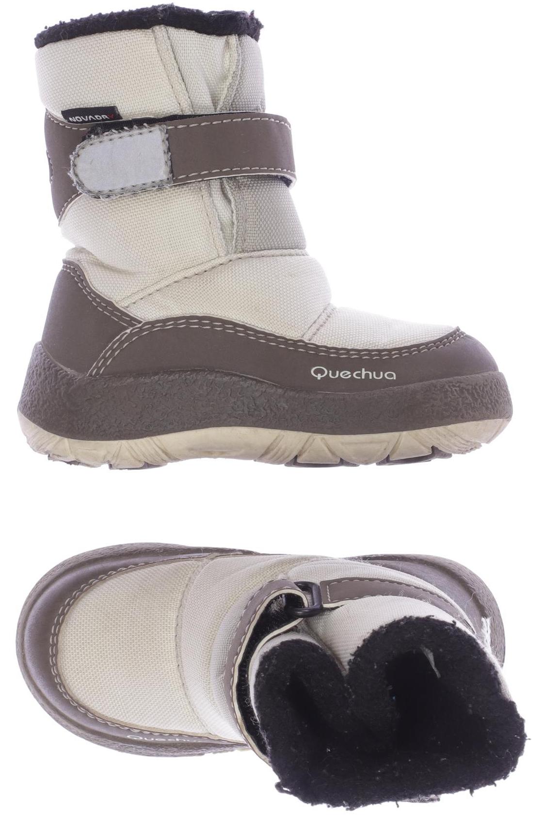 

quechua Mädchen Kinderschuhe, cremeweiß