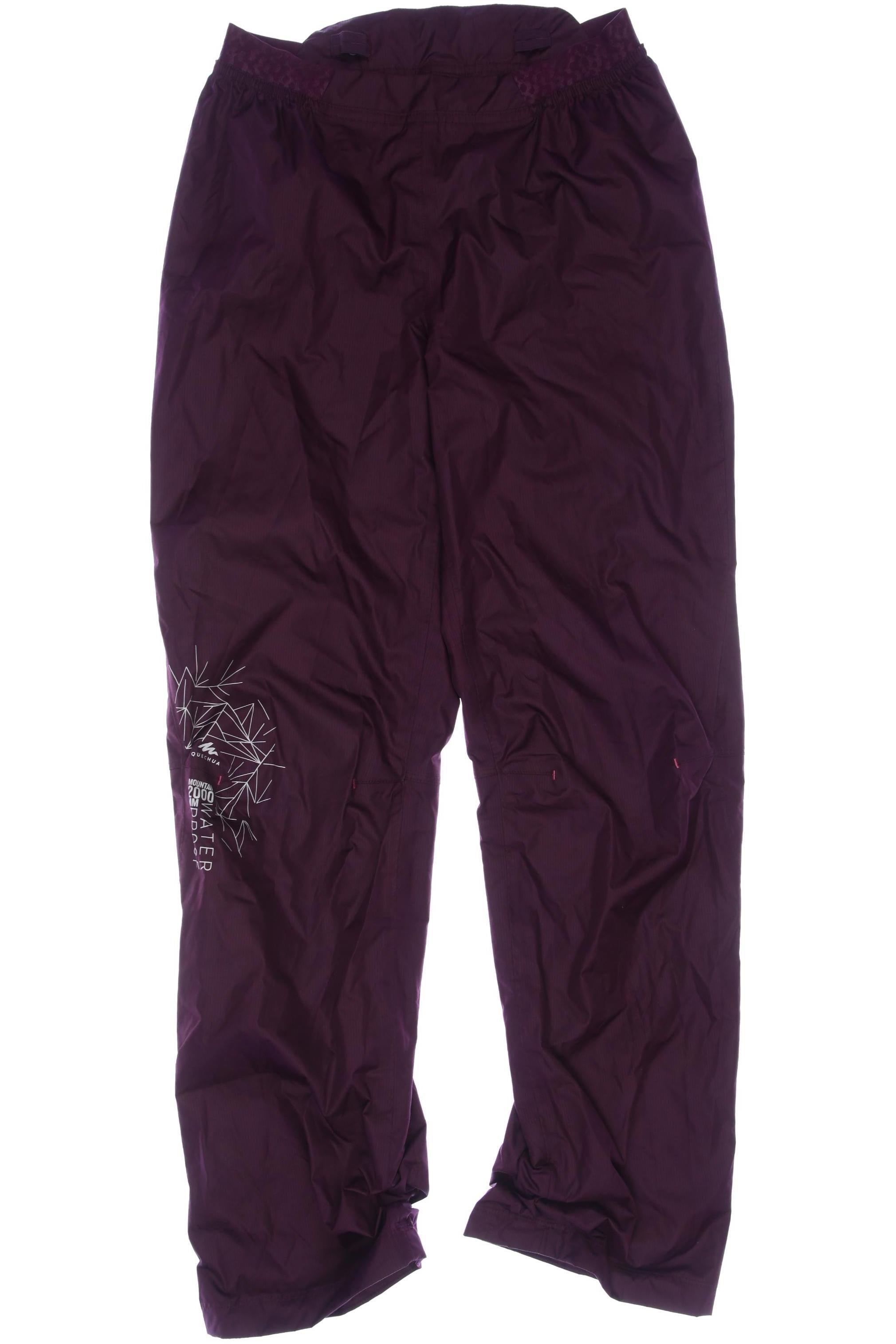 

quechua Damen Stoffhose, bordeaux, Gr. 146