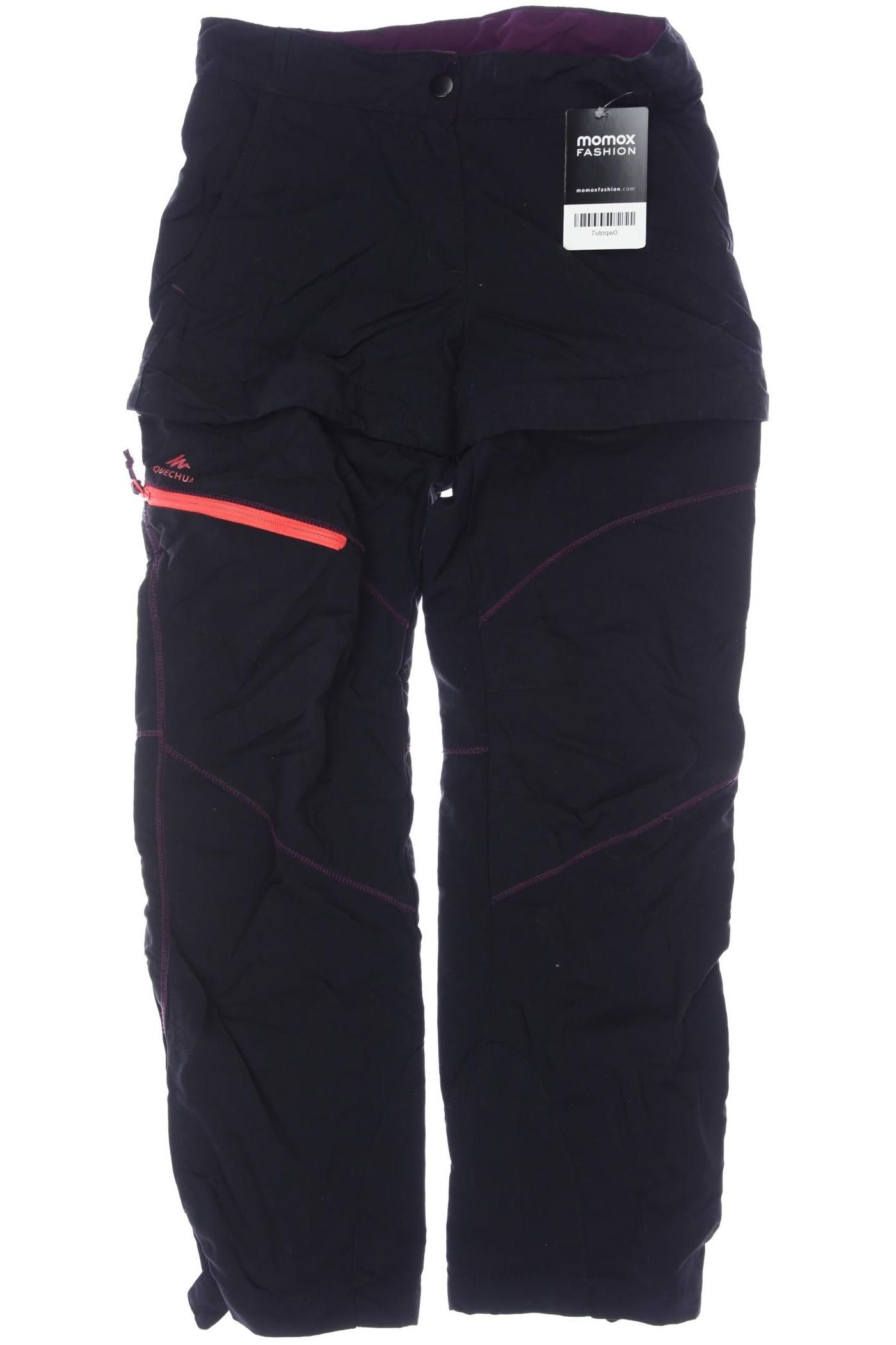 

quechua Mädchen Stoffhose, schwarz, Gr. 128