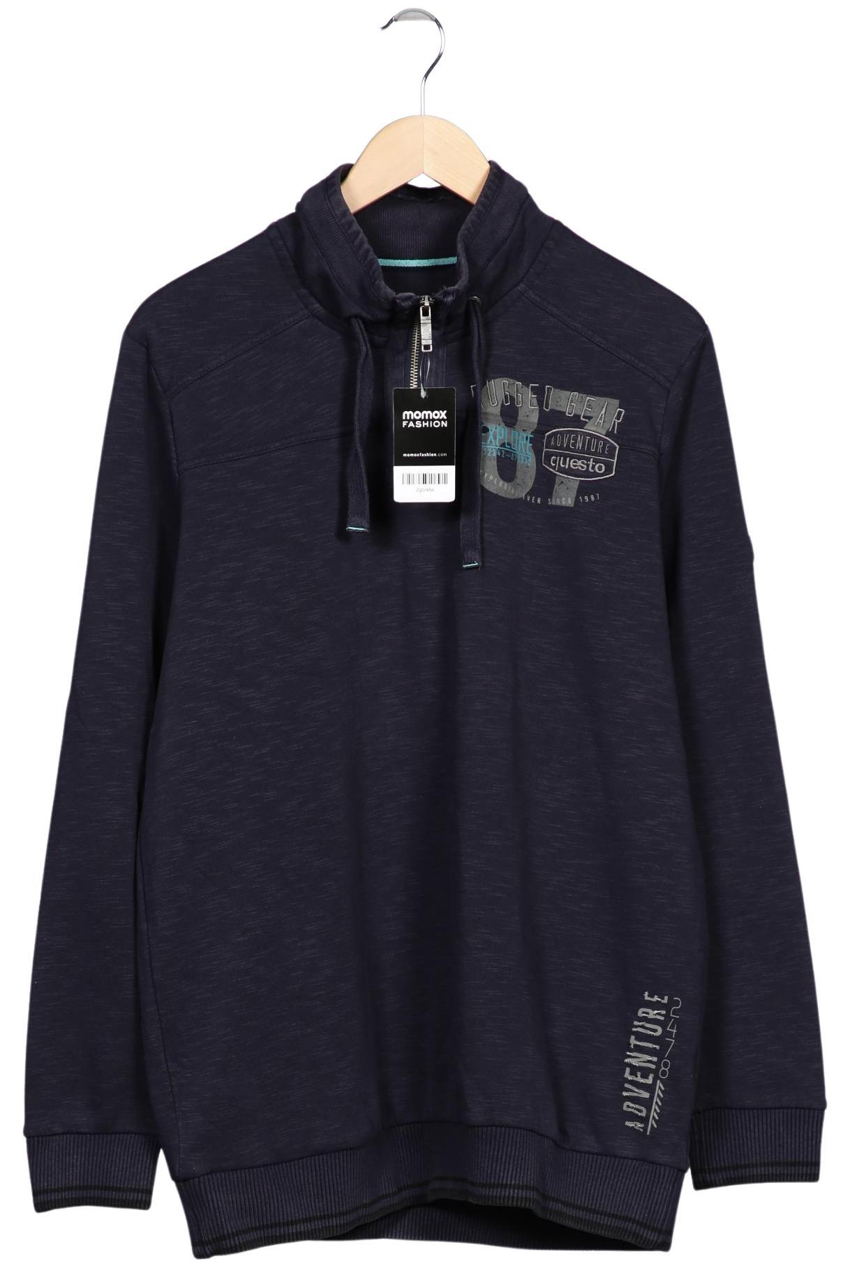 Thumbnail - Questo Savage Herren Sweatshirt, marineblau, Gr. 54