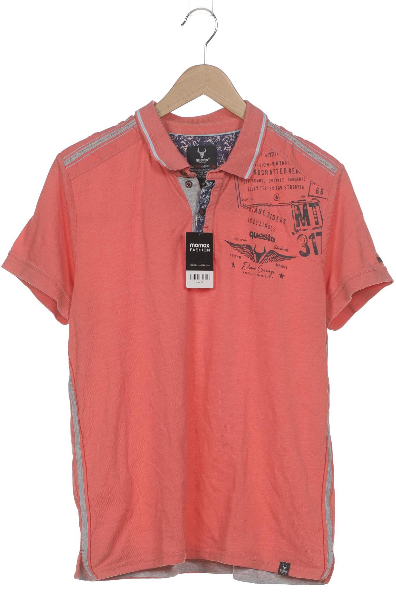 

Questo Savage Herren Poloshirt, pink, Gr. 52