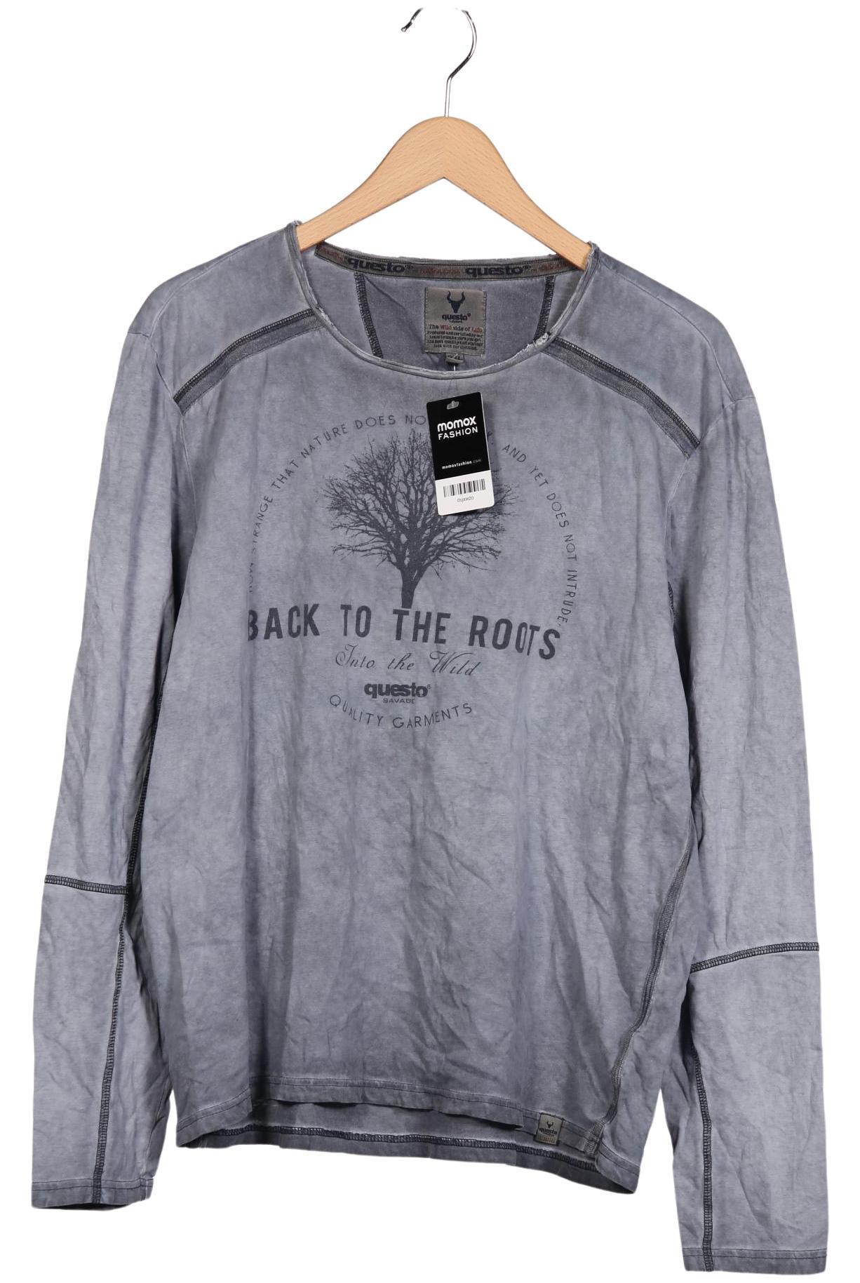 

Questo Savage Herren Langarmshirt, grau, Gr. 56