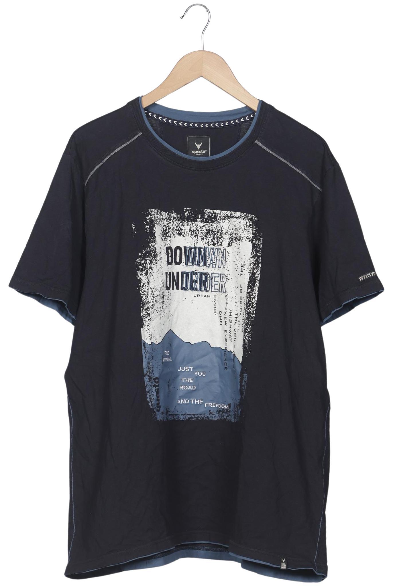 

Questo Savage Herren T-Shirt, marineblau, Gr. 58