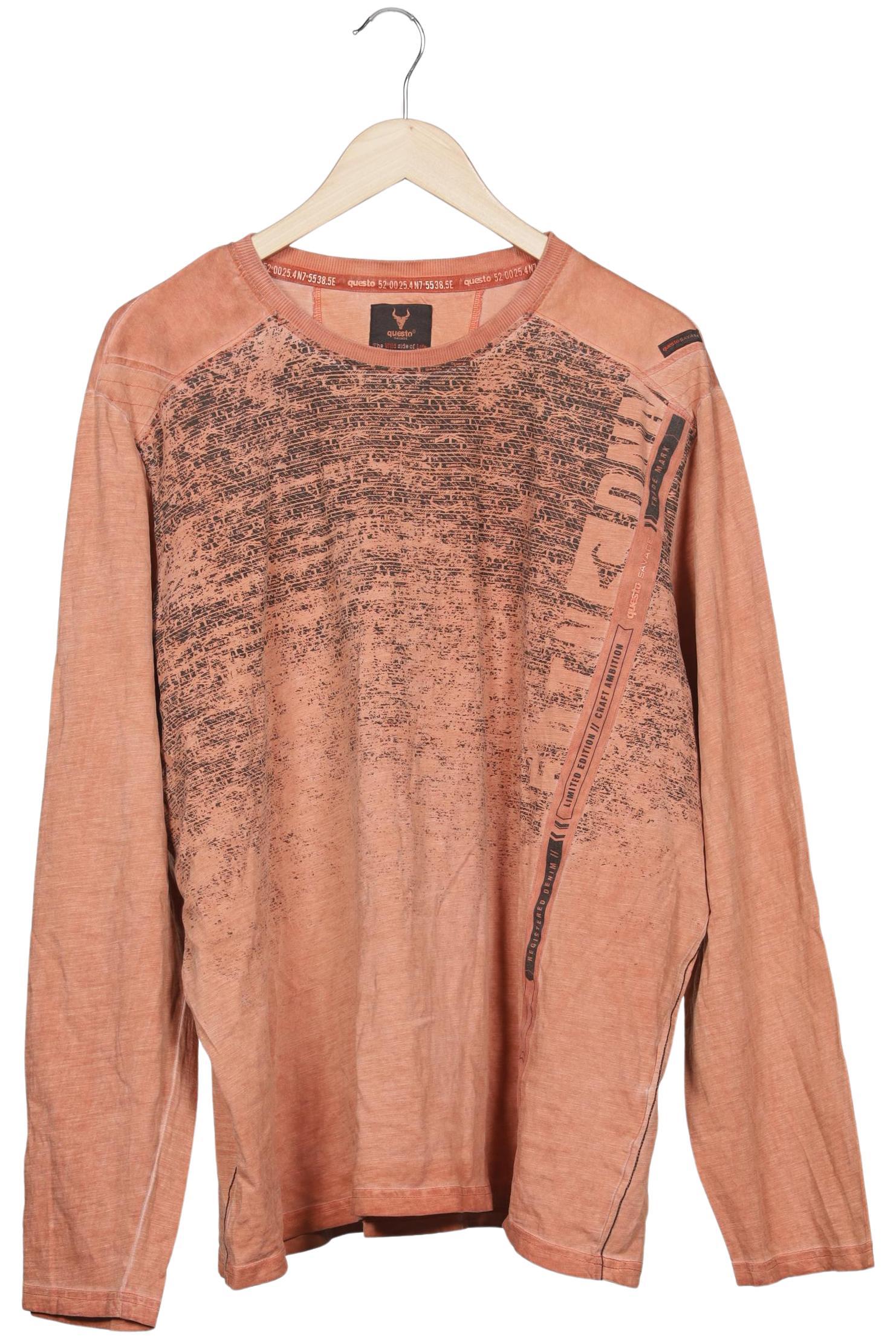 Thumbnail - Questo Savage Herren Langarmshirt, orange, Gr. 58