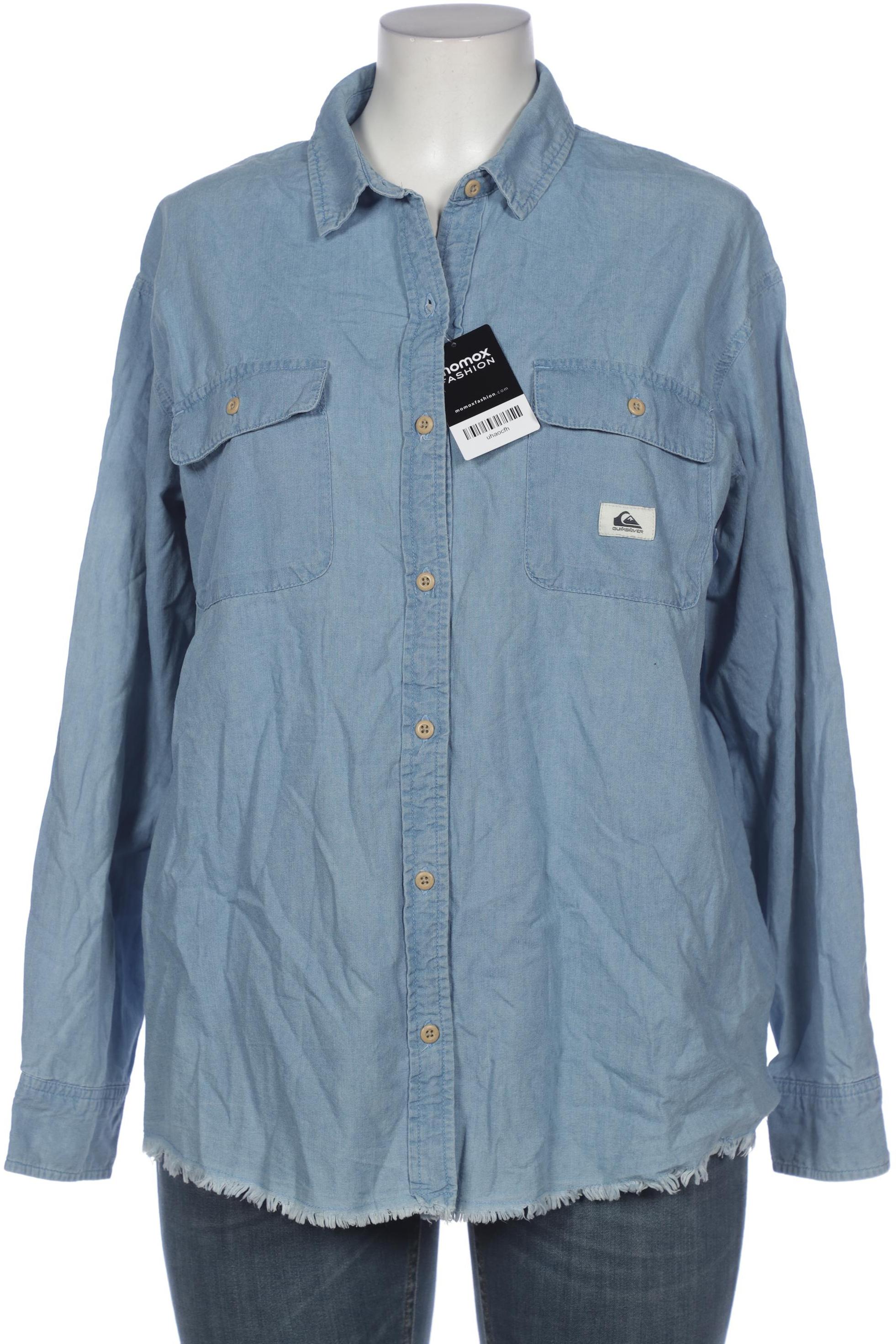

Quiksilver Damen Bluse, hellblau, Gr. 42
