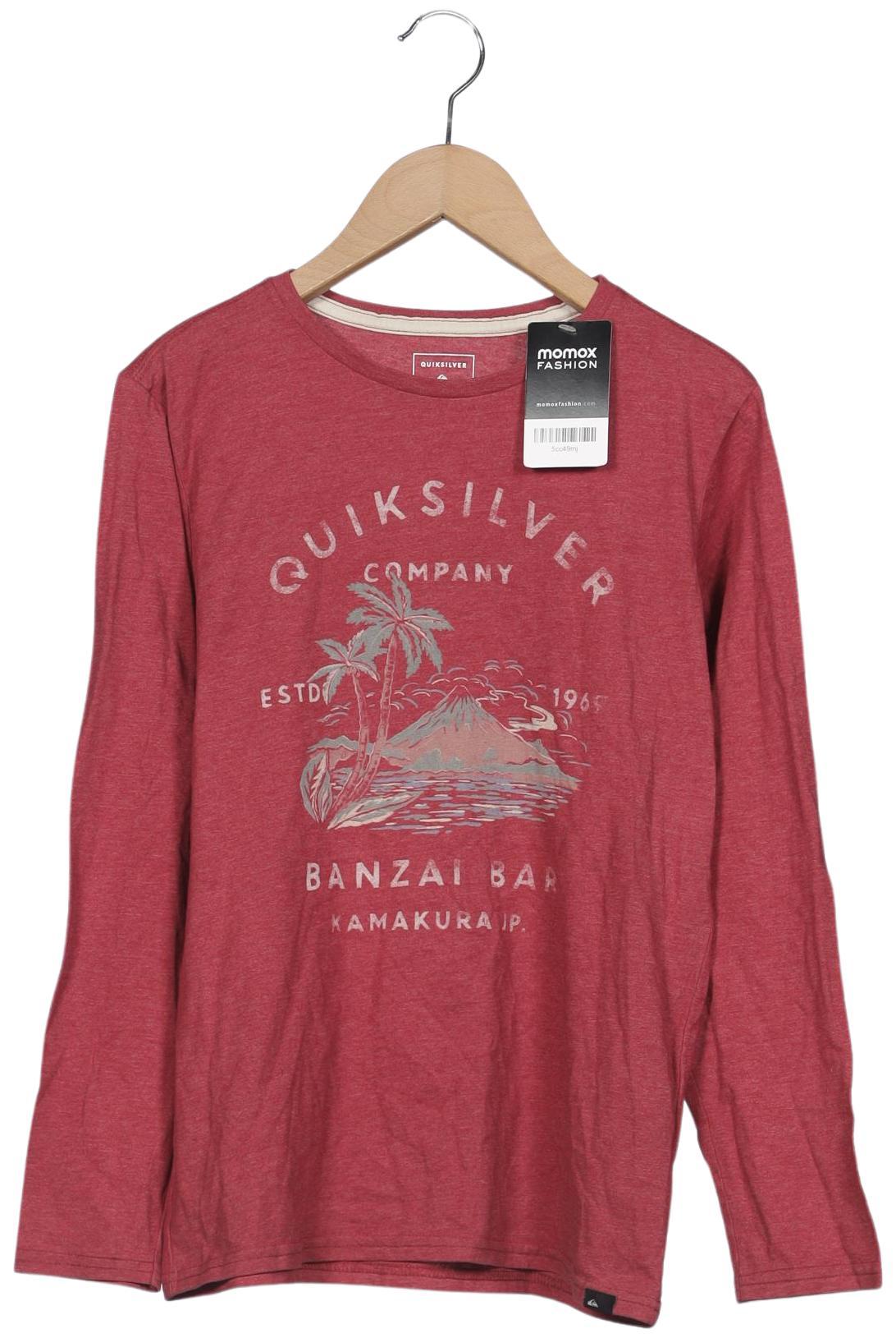 

Quiksilver Damen Langarmshirt, rot, Gr. 12