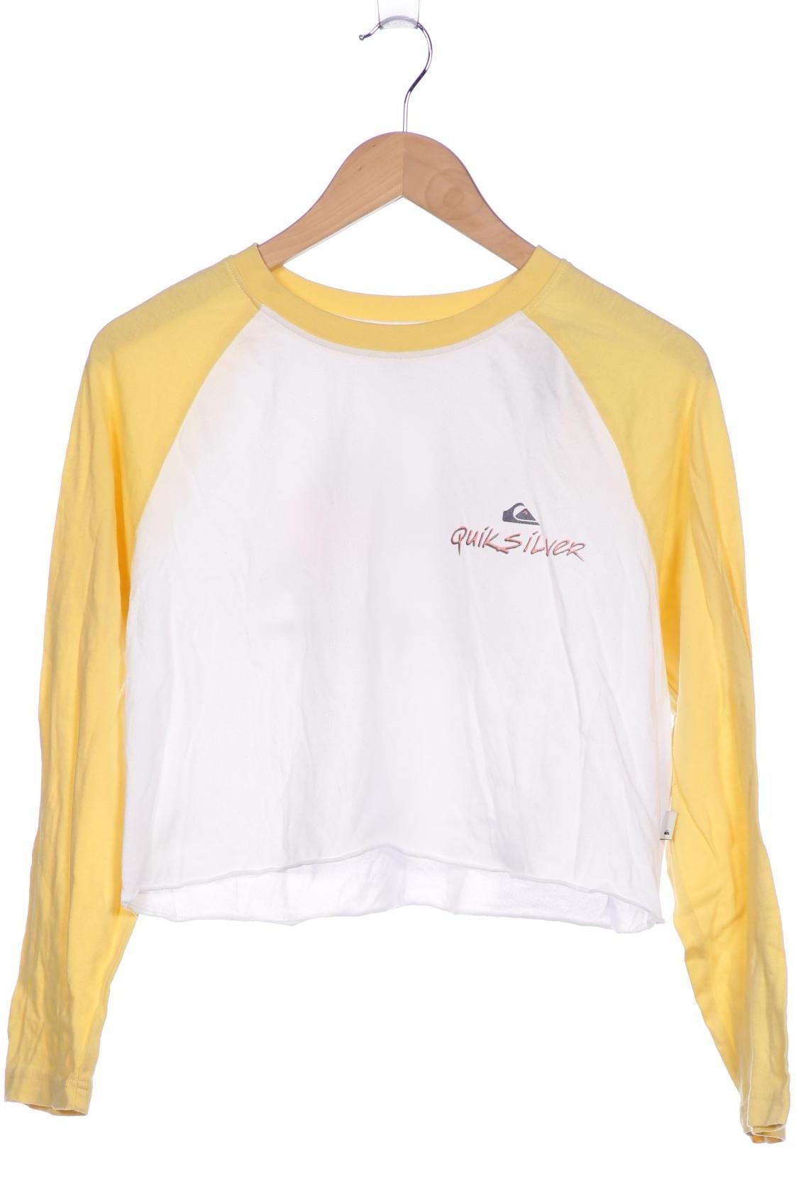 

Quiksilver Damen Langarmshirt, weiß, Gr. 36