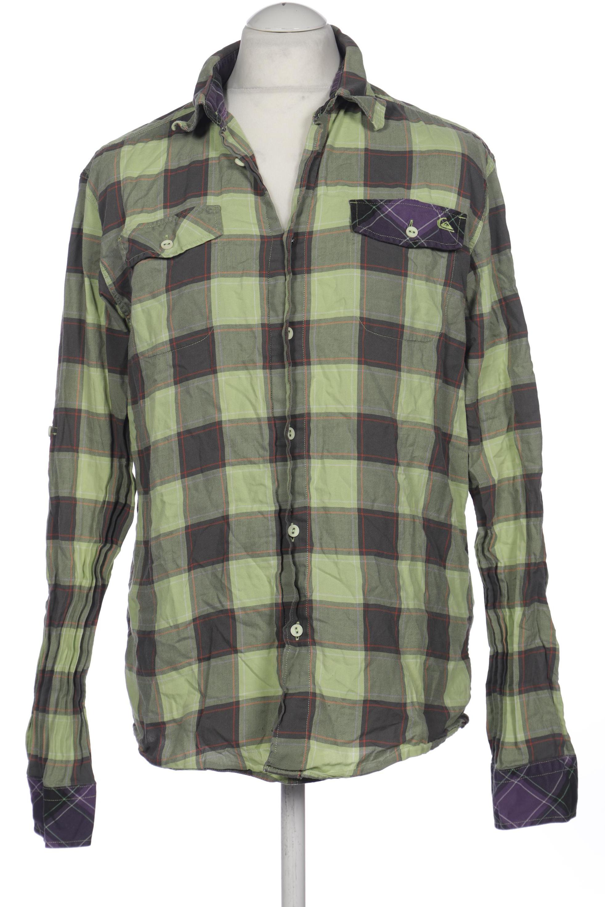 

Quiksilver Herren Hemd, hellgrün, Gr. 52