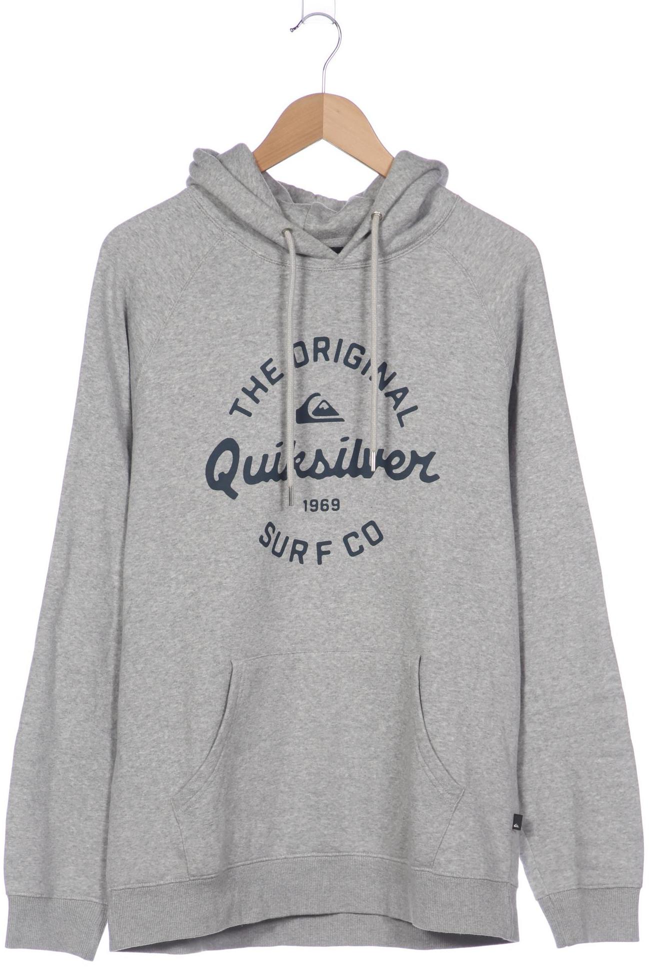 

Quiksilver Herren Kapuzenpullover, grau, Gr. 52