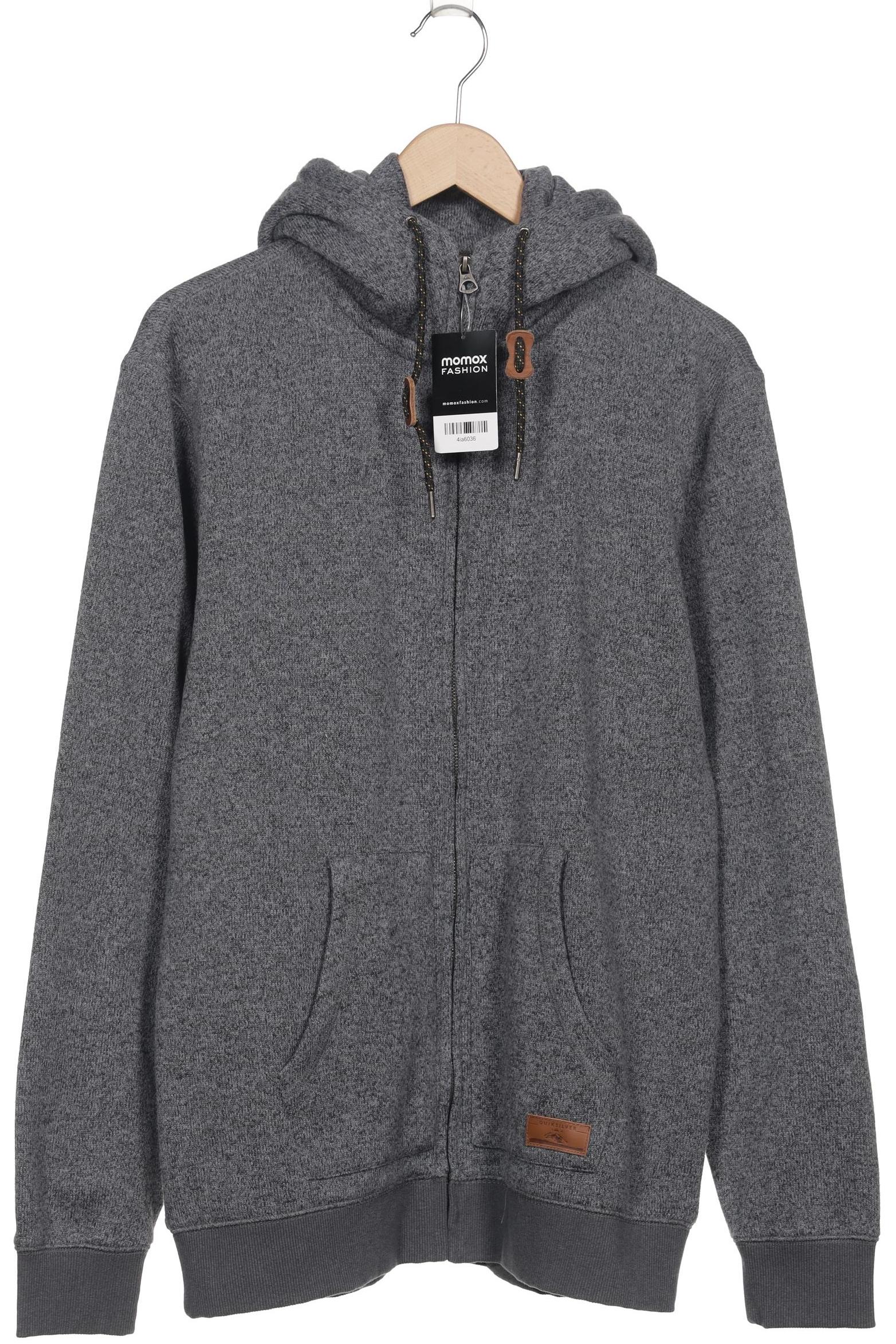 

Quiksilver Herren Kapuzenpullover, grau, Gr. 54