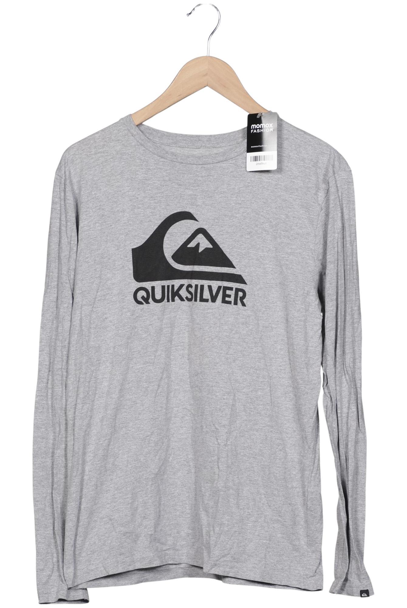 

Quiksilver Herren Langarmshirt, grau, Gr. 46