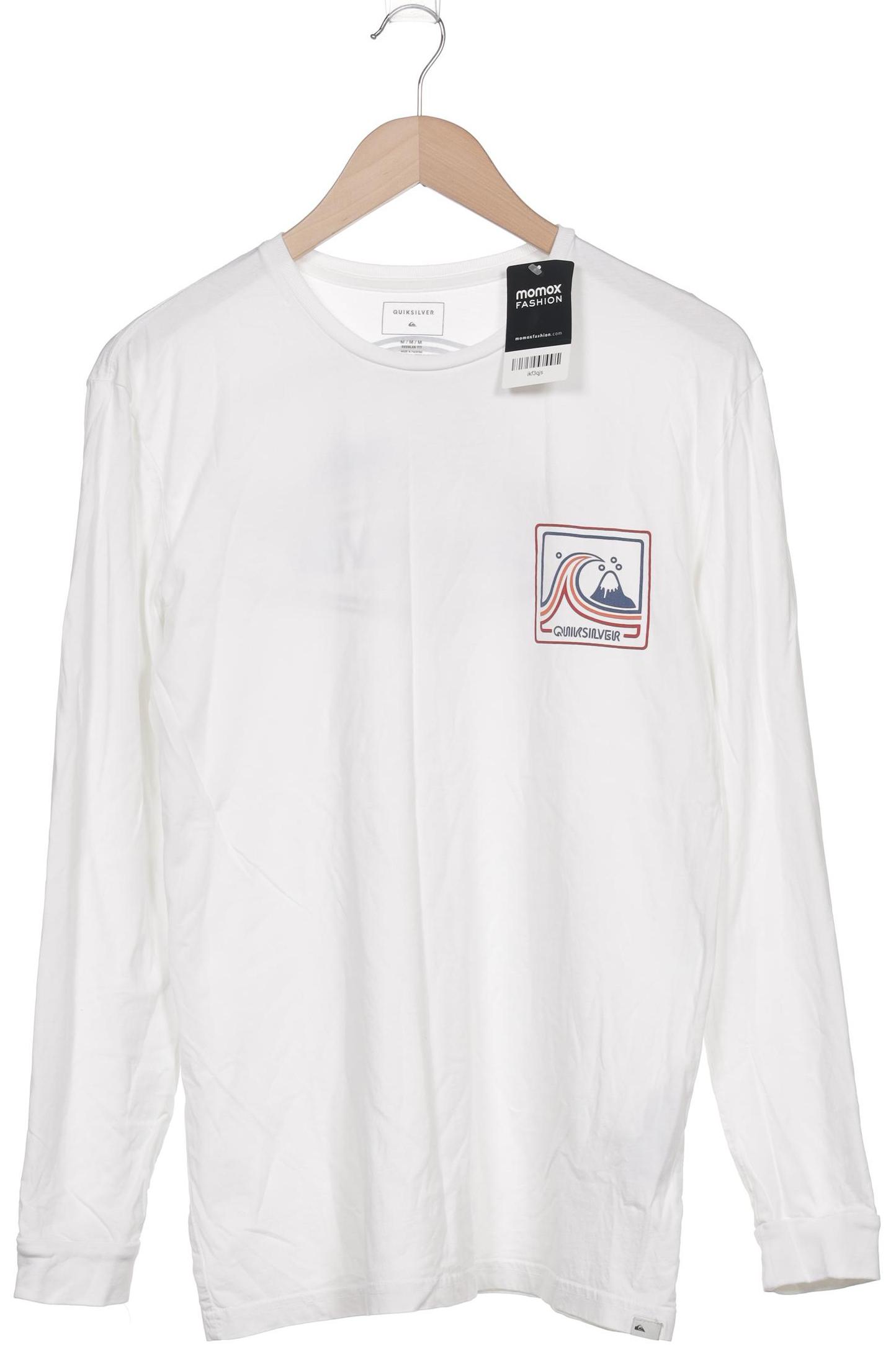 

Quiksilver Herren Langarmshirt, weiß, Gr. 48