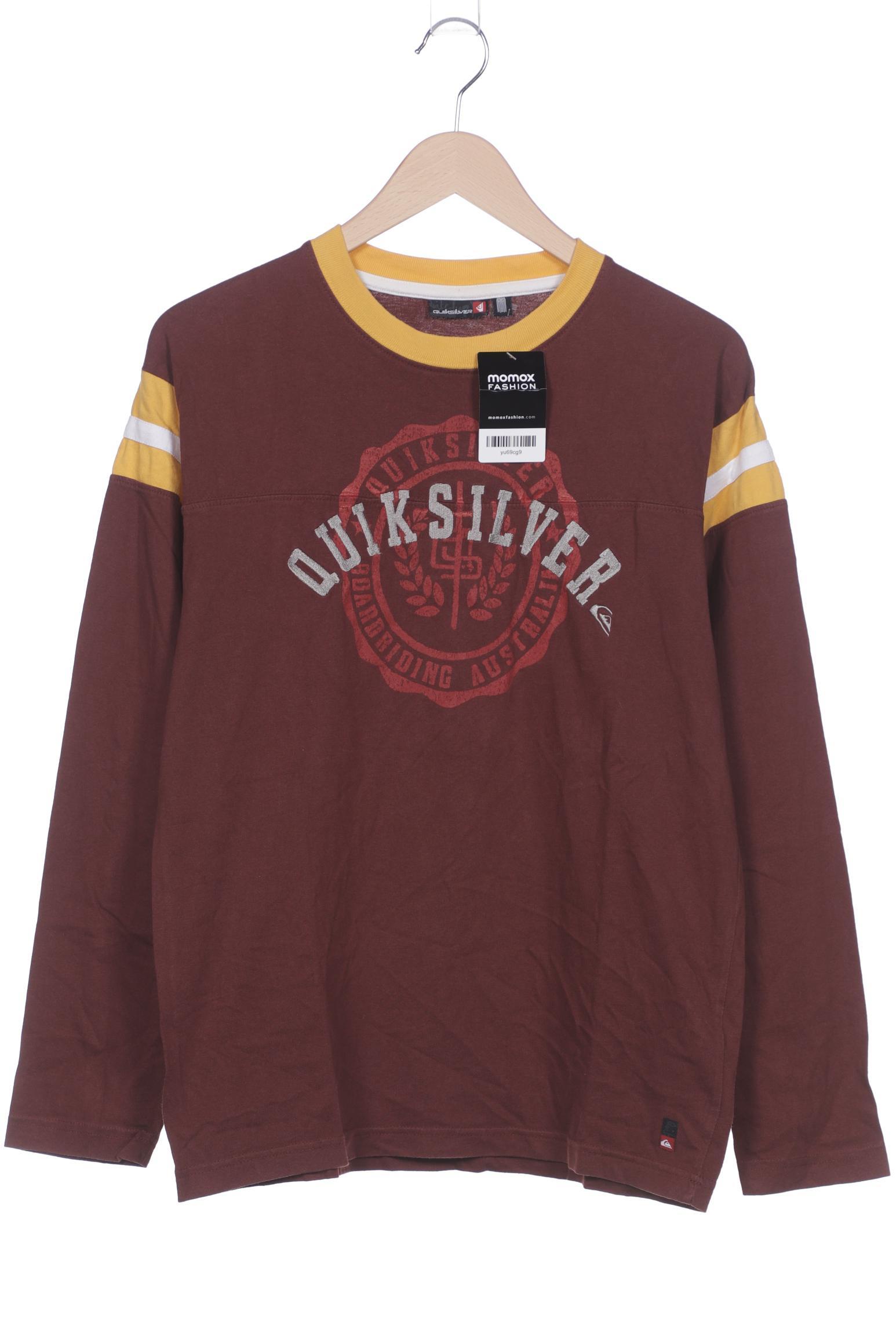 

Quiksilver Herren Langarmshirt, bordeaux, Gr. 48