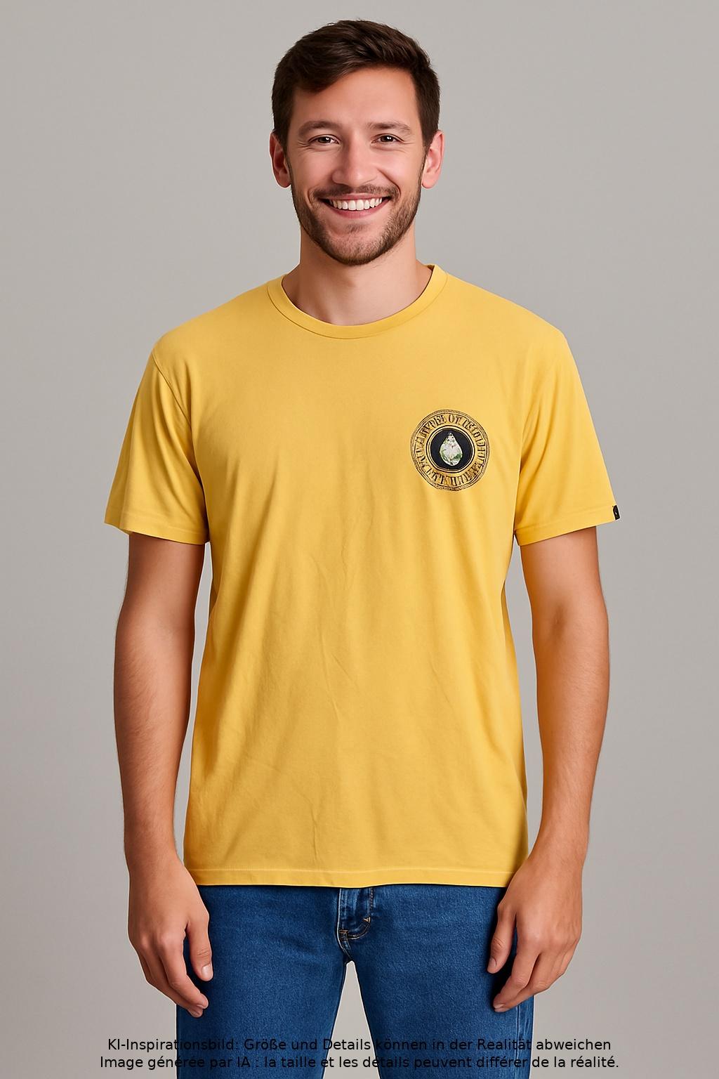 

Quiksilver Herren T-Shirt, gelb, Gr. 48