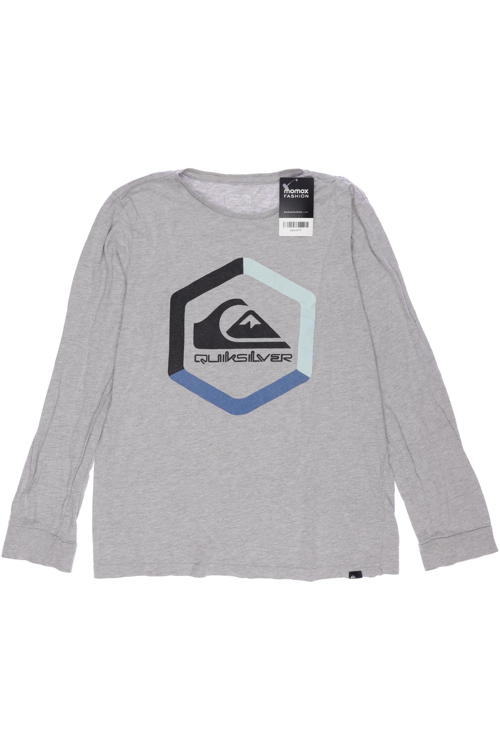 

Quiksilver Herren Langarmshirt, grau, Gr. 164