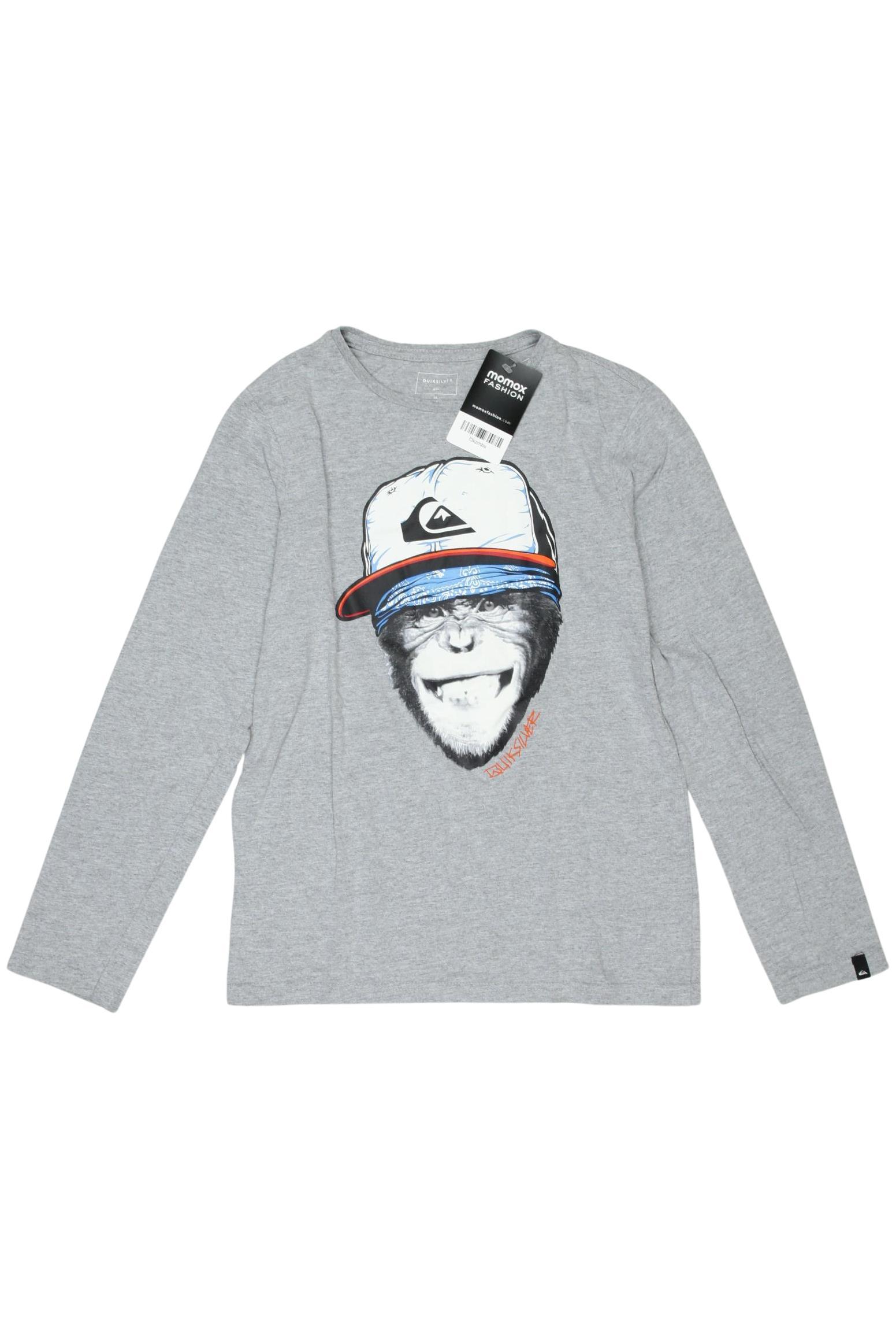 

Quiksilver Herren Langarmshirt, grau, Gr. 140