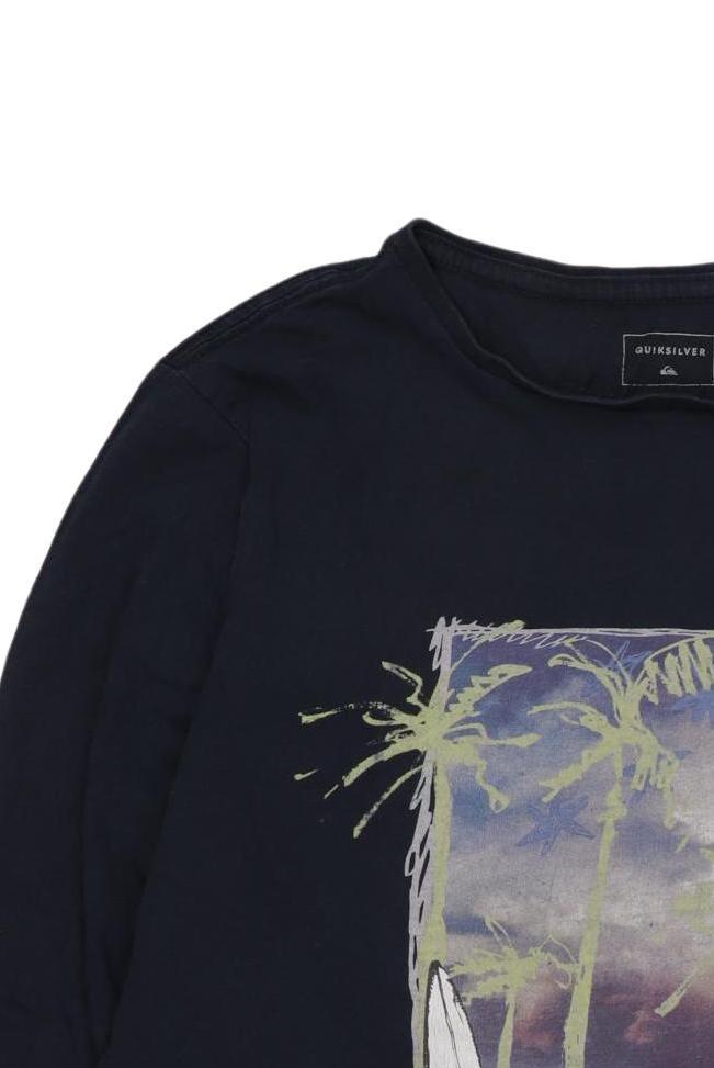 Thumbnail - Quiksilver Jungen Langarmshirt, marineblau, Gr. 12