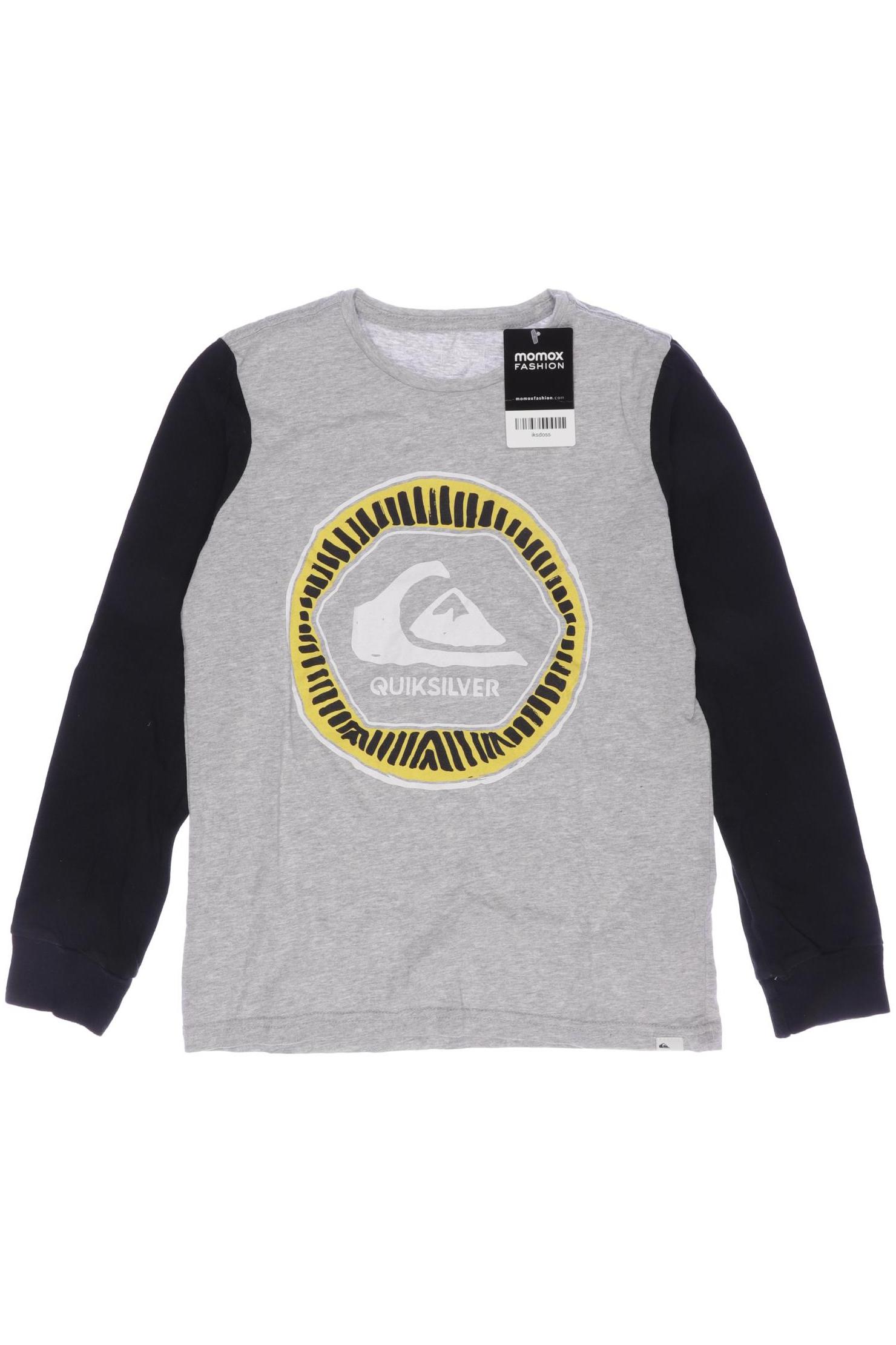

Quiksilver Herren Langarmshirt, grau, Gr. 140