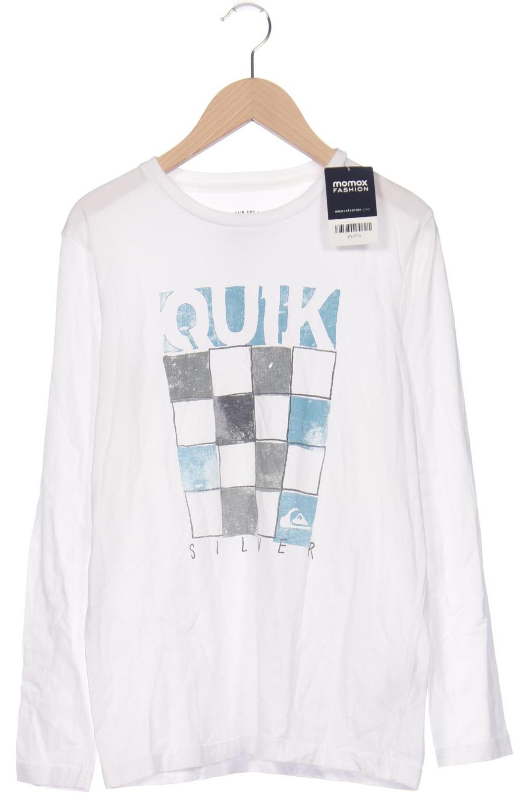 

Quiksilver Jungen Langarmshirt, weiß, Gr. 164