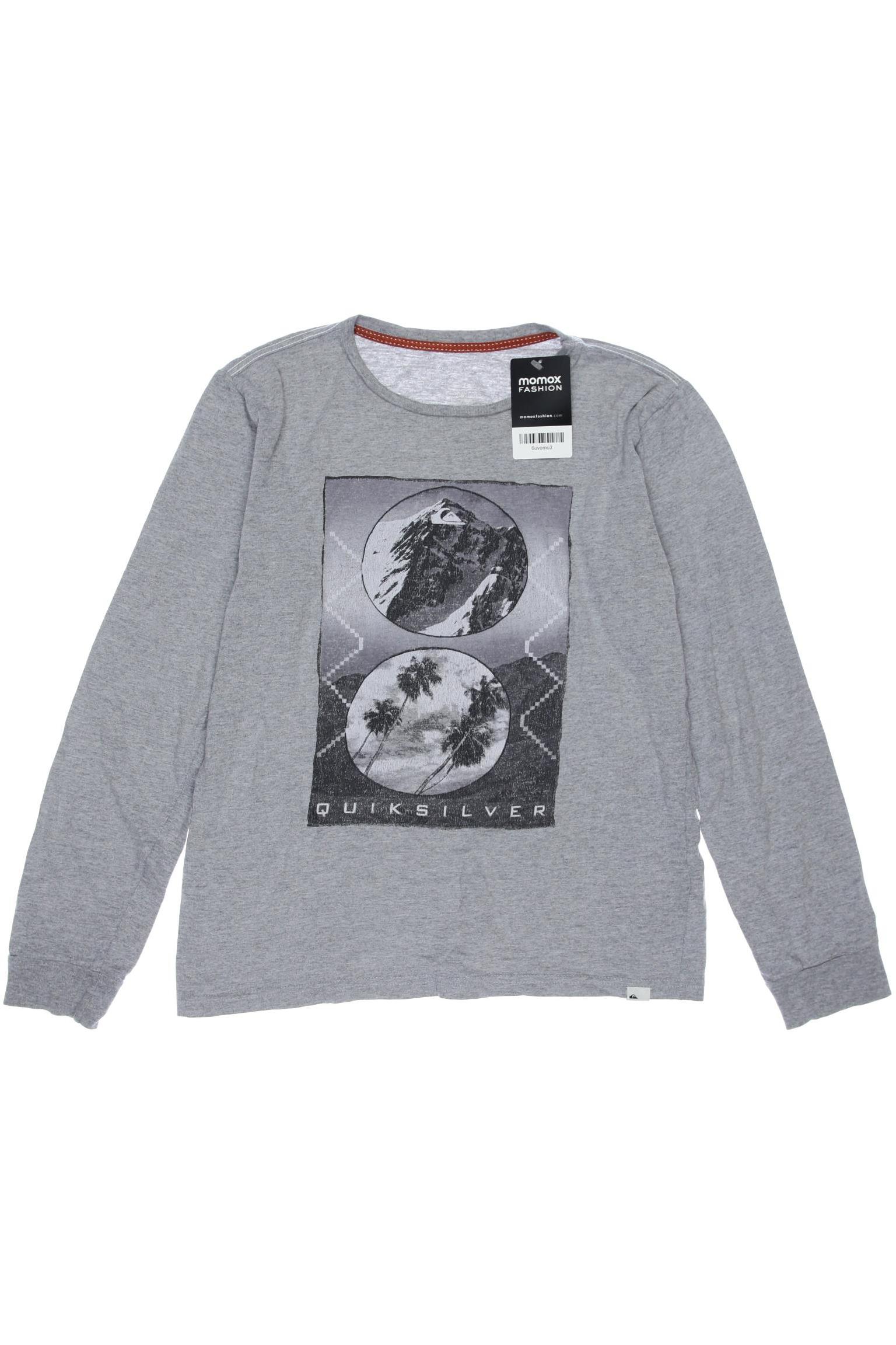 

Quiksilver Herren Langarmshirt, grau, Gr. 164