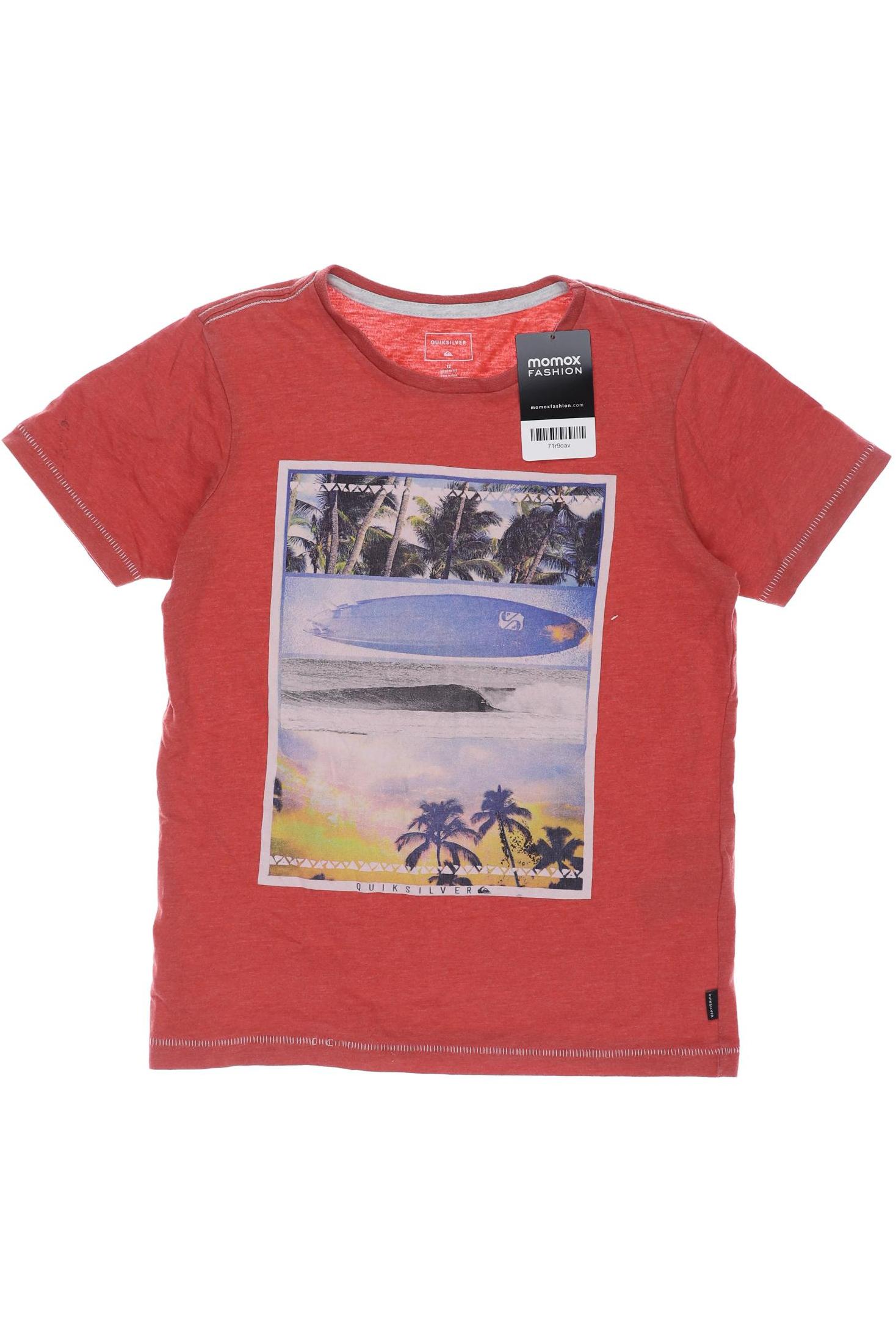 

Quiksilver Herren T-Shirt, rot, Gr. 152